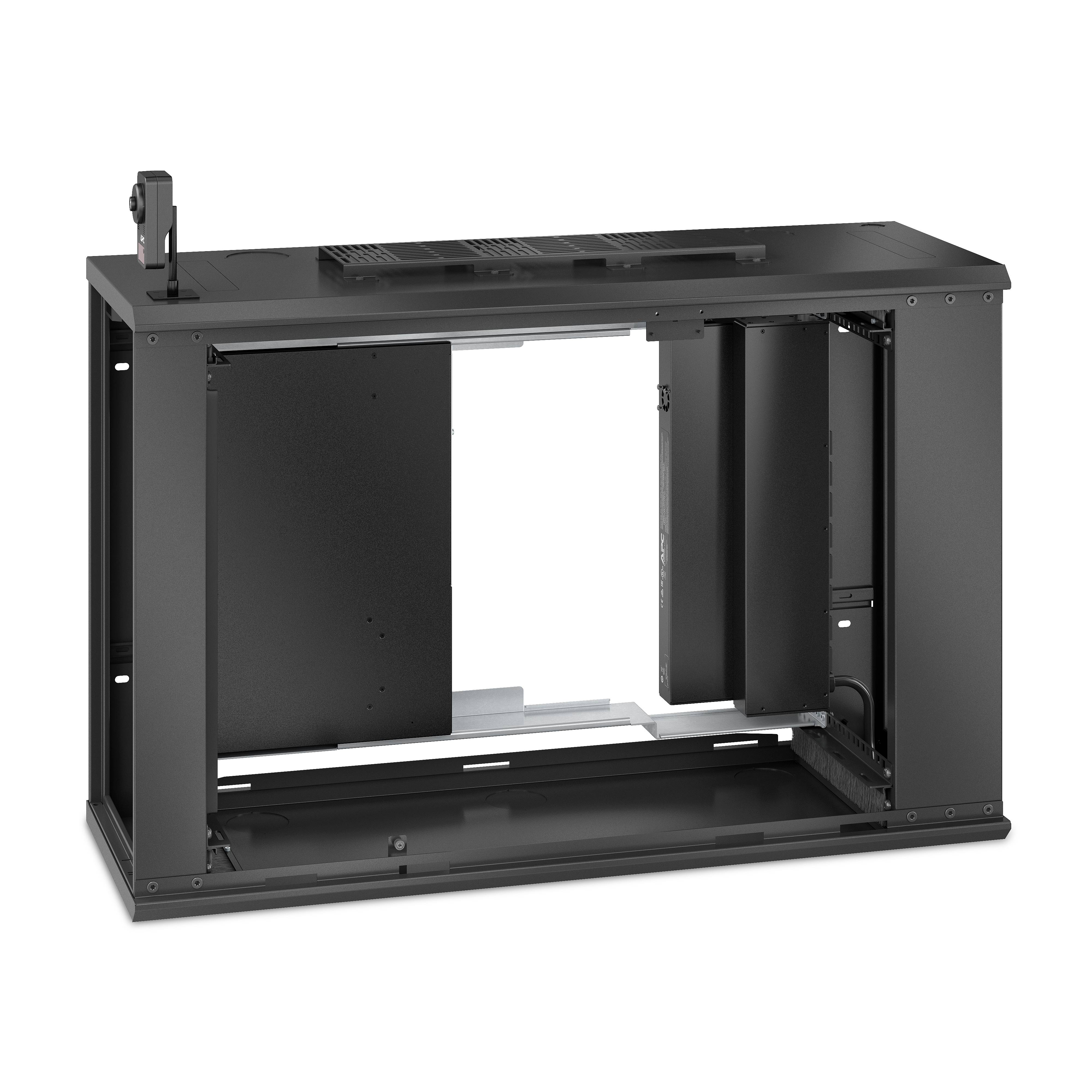 Rca Informatique - image du produit : NETSHELTER WX 6U LOW-PROFILE WALLMOUNT ENCLOSURE 230V FANS