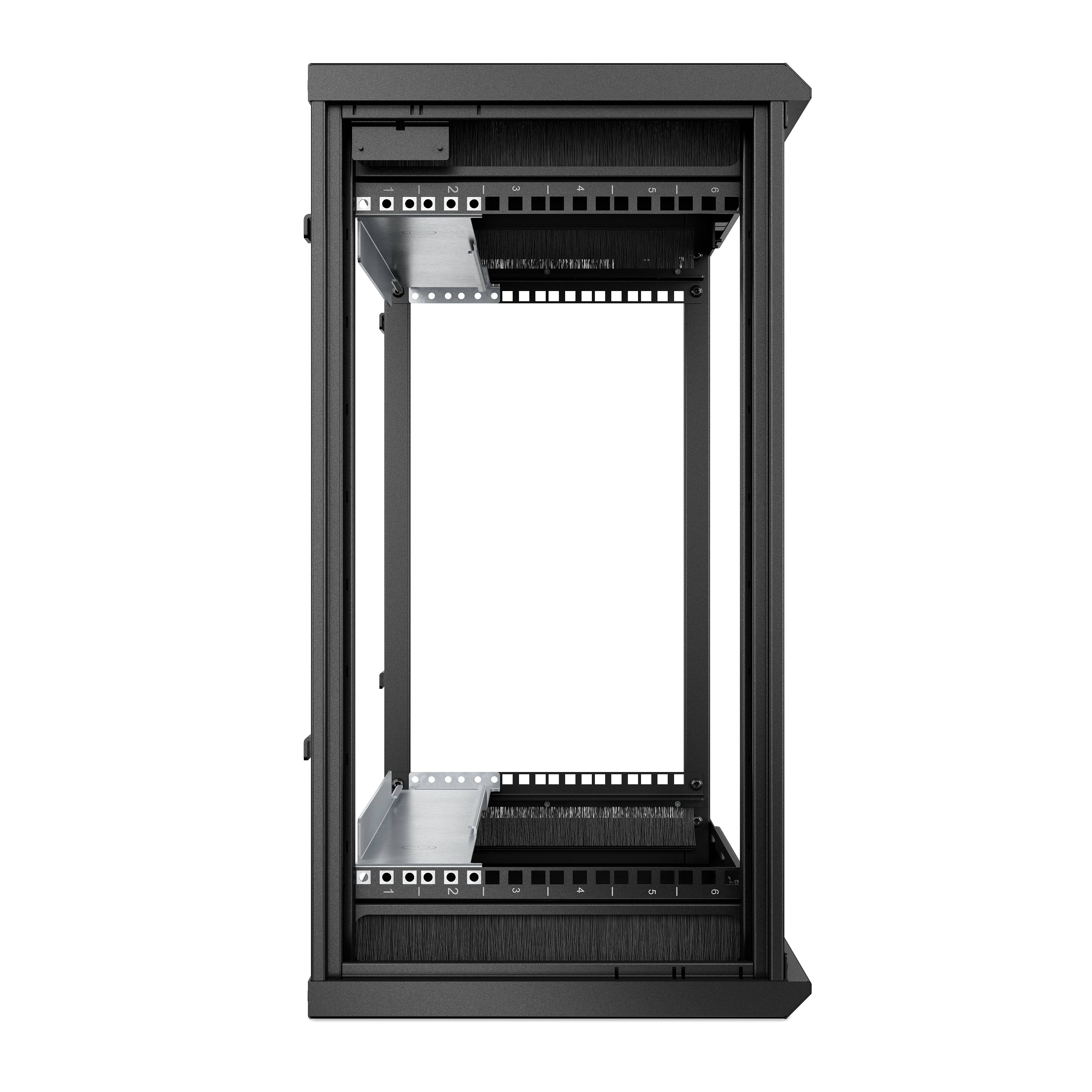 Rca Informatique - image du produit : NETSHELTER WX 6U LOW-PROFILE WALLMOUNT ENCLOSURE 230V FANS