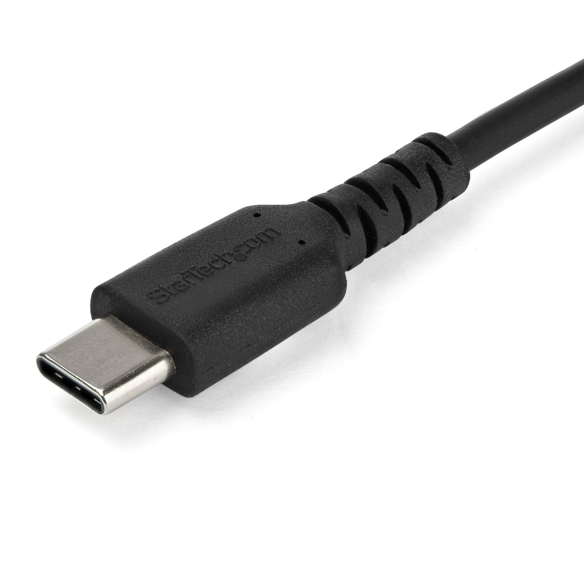 Rca Informatique - image du produit : 1M USB C CABLE BLACK HIGH QUALITY ARAMID FIBER