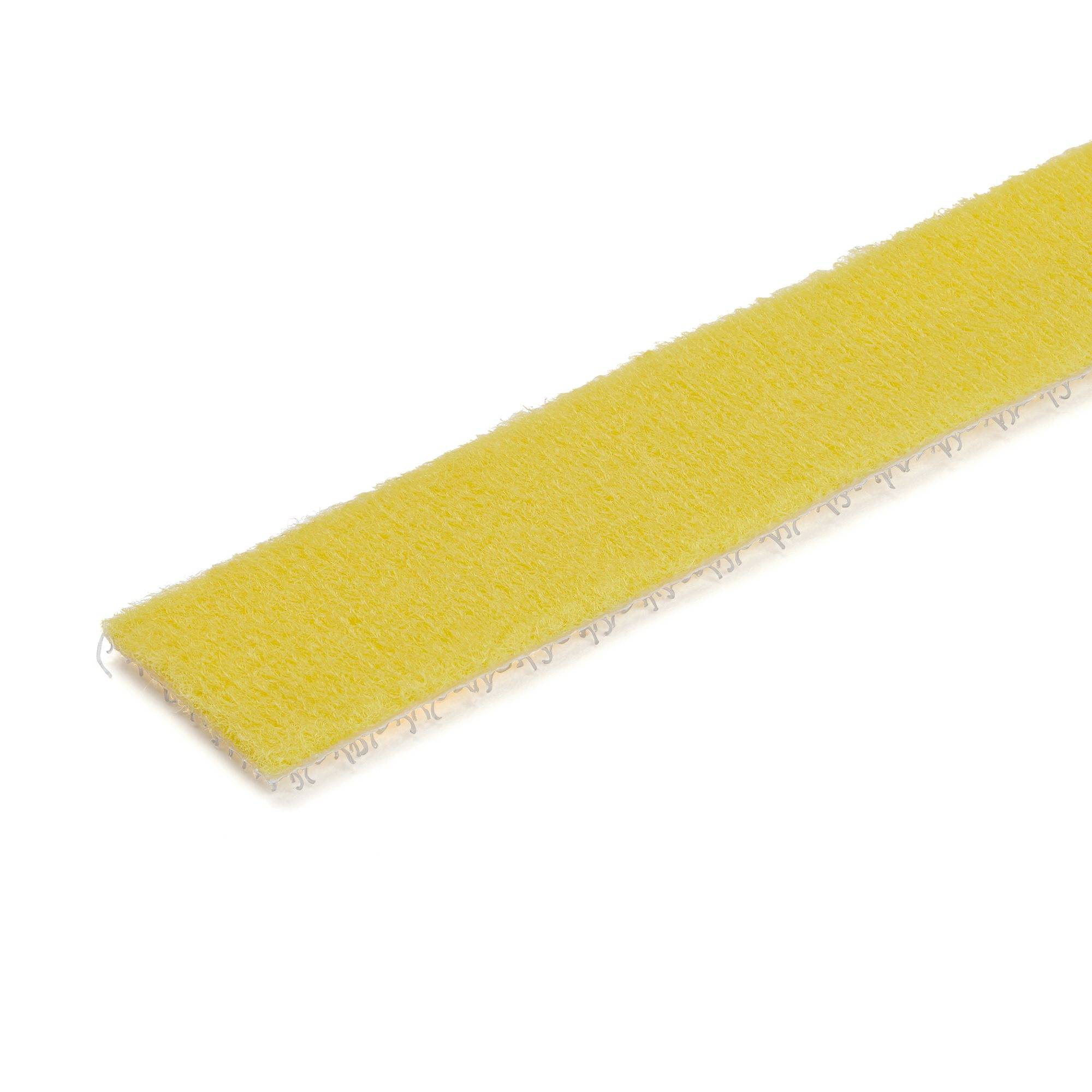 Rca Informatique - image du produit : 100FT. HOOK AND LOOP ROLL - YELLOW - RESUABLE