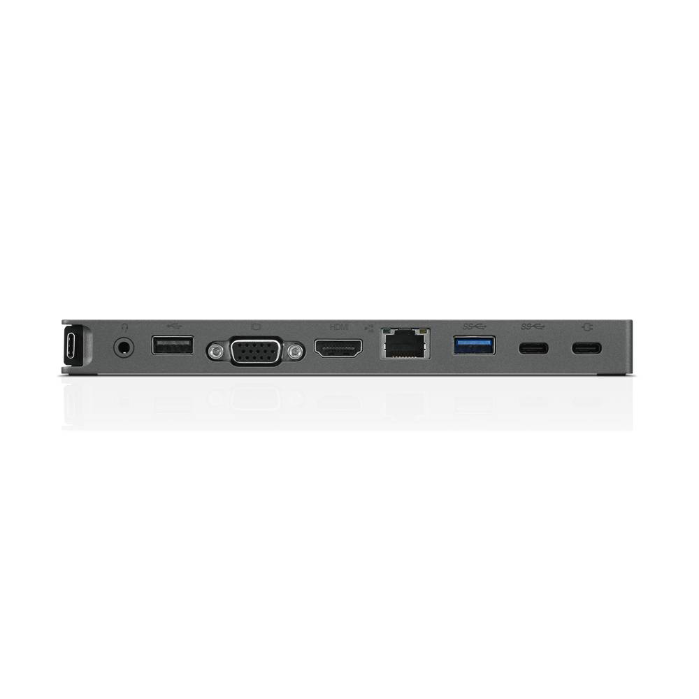 Rca Informatique - image du produit : LENOVO USB-C MINI DOCK EU F/THINKPAD SYSTEMS