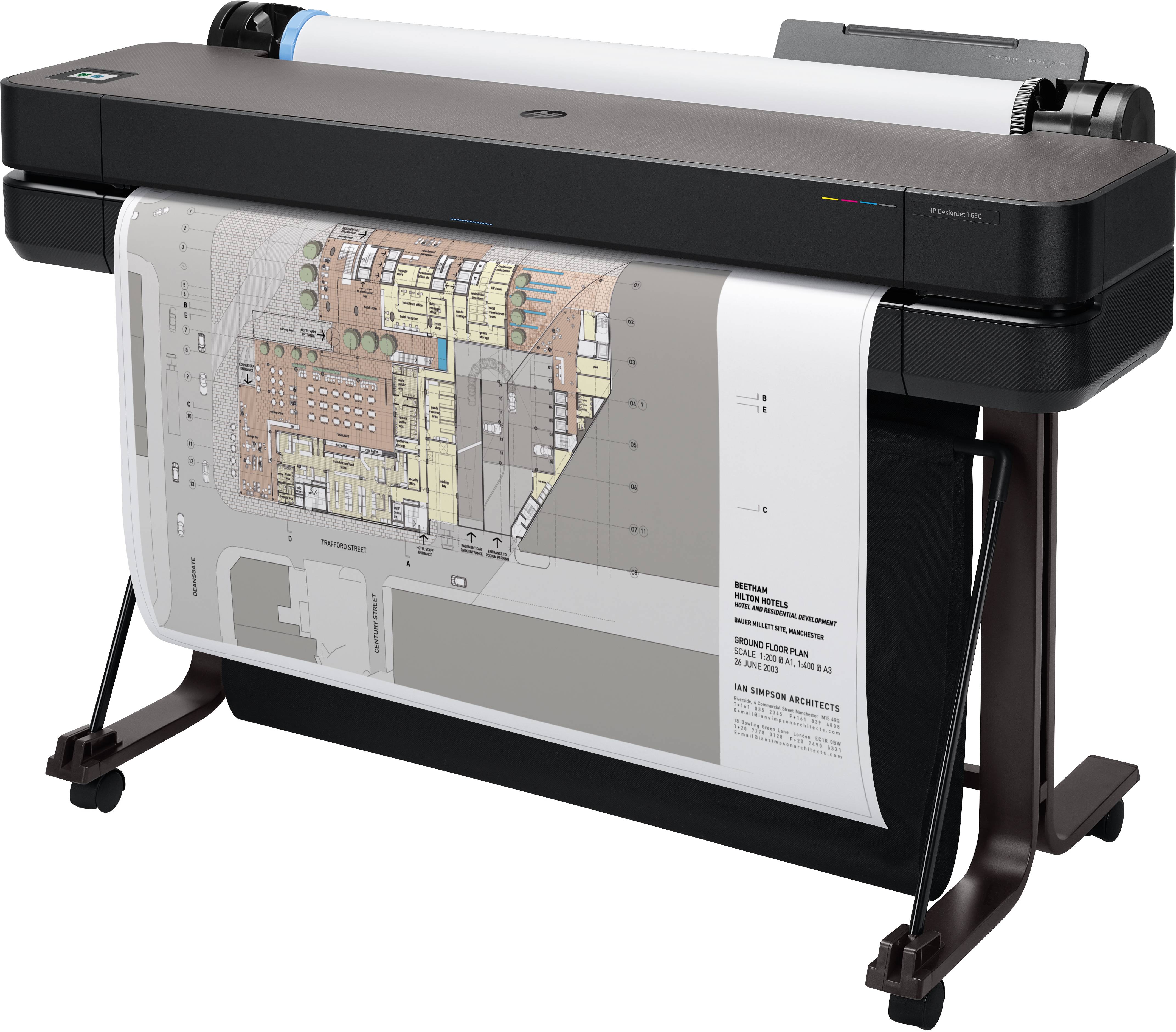 Rca Informatique - image du produit : HP DESIGNJET T630 DE 36 POUCES (91 CM/A0)