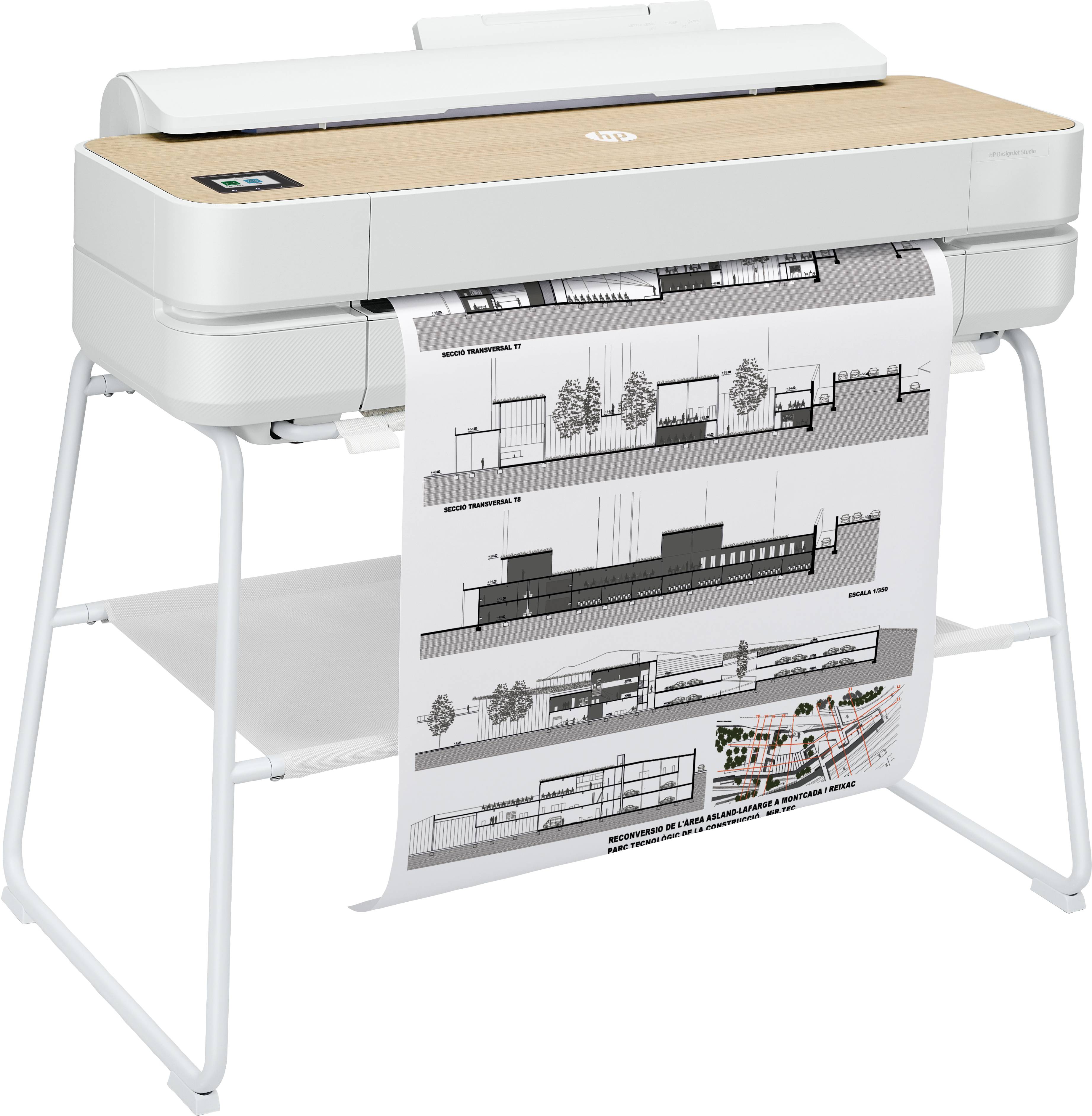 Rca Informatique - image du produit : HP DESIGNJET STUDIO 24 POUCES (61 CM/A1) FINITION BOIS