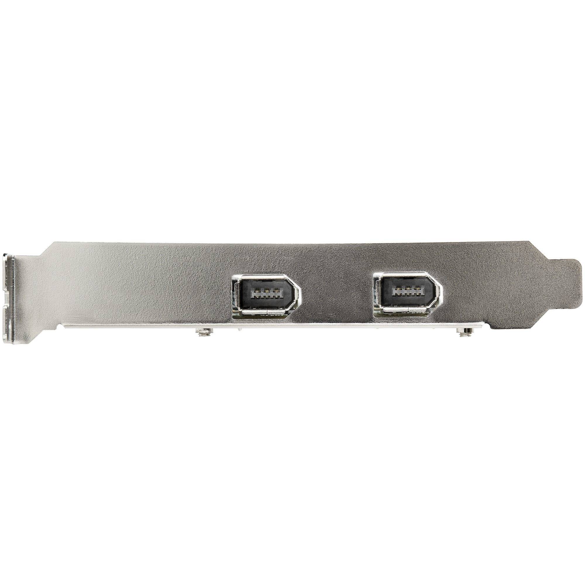 Rca Informatique - image du produit : 2 PORT PCIE FIREWIRE CARD TI TSB82AA2 CHIPSET-WIN/MAC