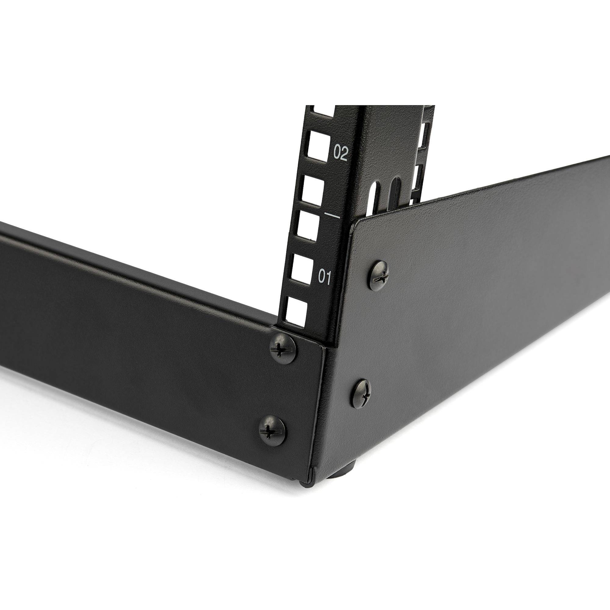 Rca Informatique - image du produit : 4U OPEN FRAME DESKTOP RACK - 2 POST - WEIGHT CAP. 66 LBS.