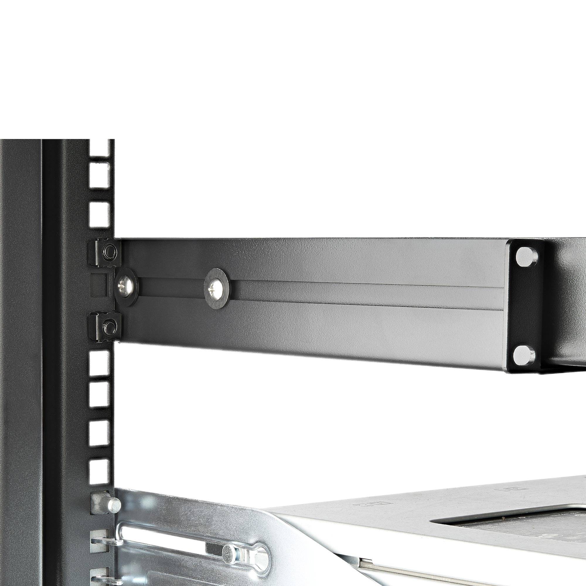 Rca Informatique - image du produit : STARTECH.COM 1U RACK RAILS ADJUSTABLE DEPTH - 4 POST