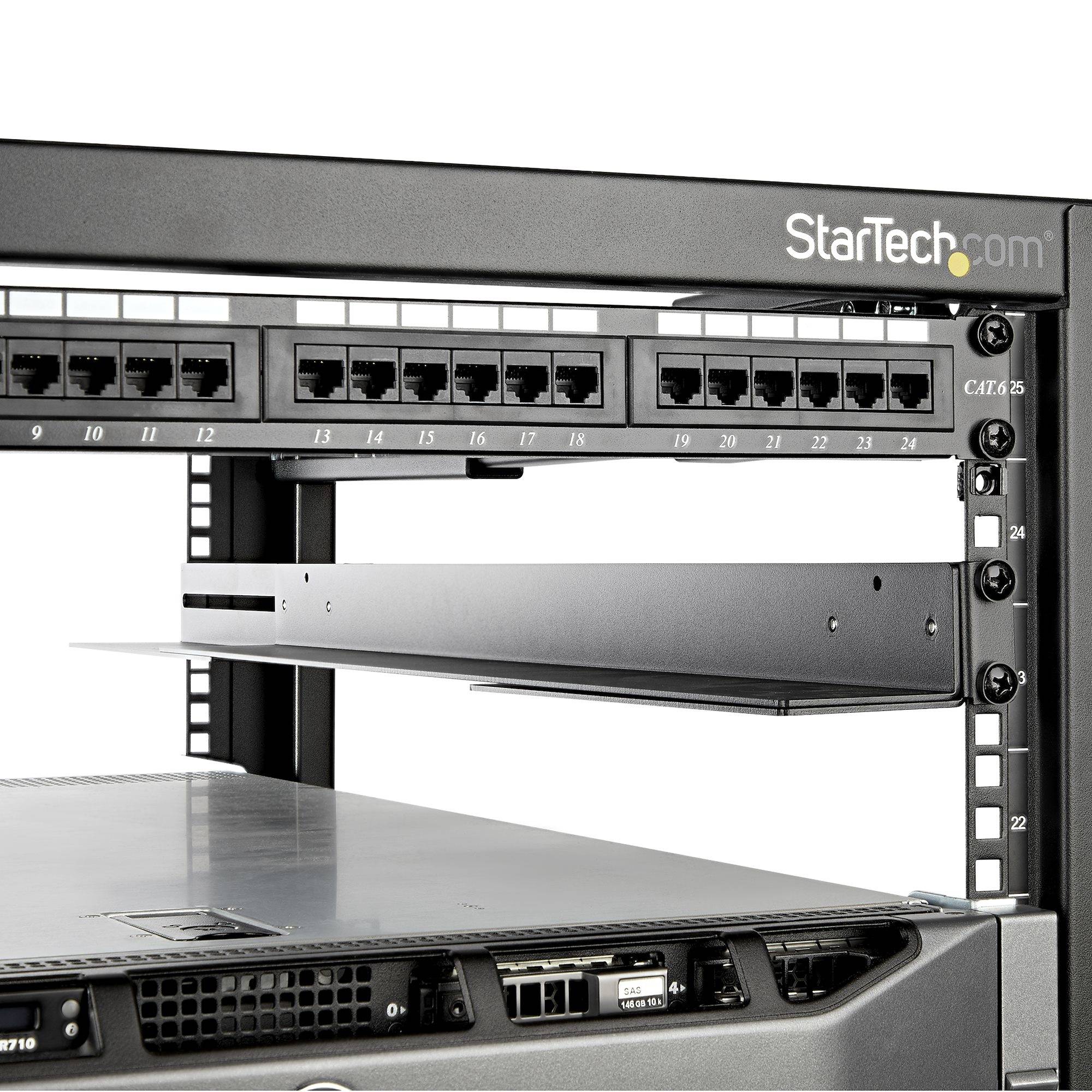 Rca Informatique - image du produit : STARTECH.COM 1U RACK RAILS ADJUSTABLE DEPTH - 4 POST