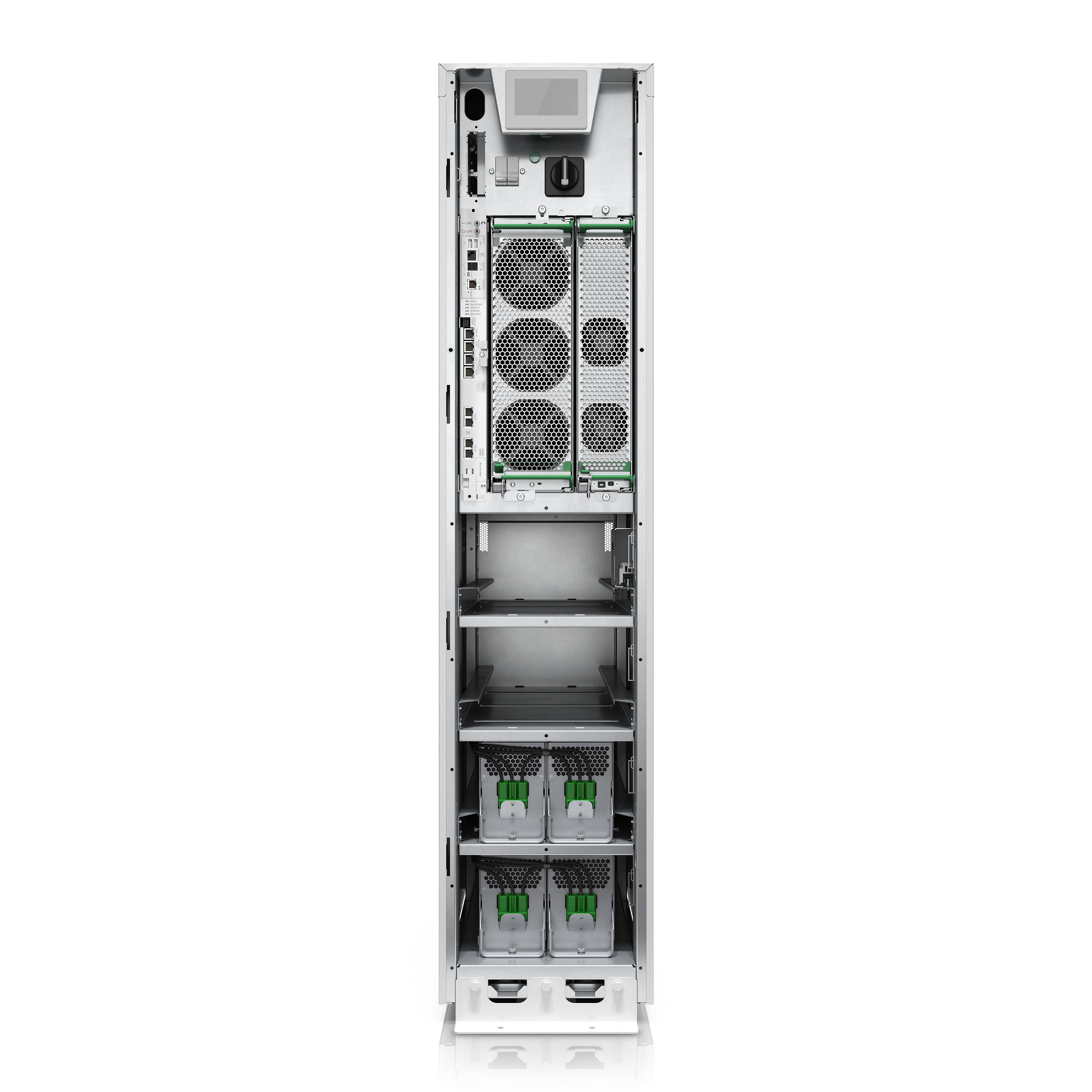 Rca Informatique - image du produit : GALAXY VS UPS 10KW 400V 1 INT. 7AH MOD.BATT. STRING EXPANDABLE/