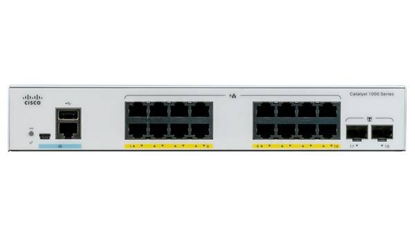 Rca Informatique - Image du produit : CATALYST 1000 16PORT GE 2X1G SFP