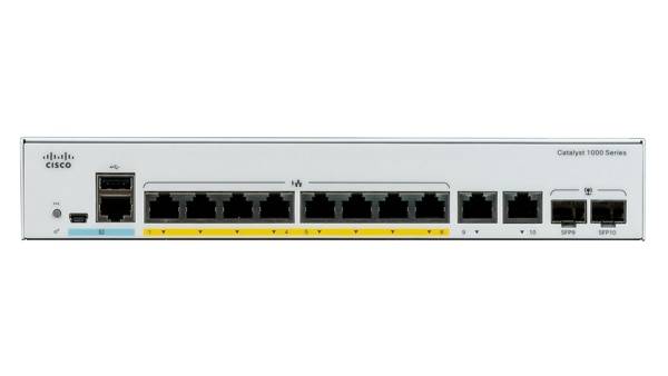 Rca Informatique - Image du produit : CATALYST 1000 8 PORT GE 2X1G SFP