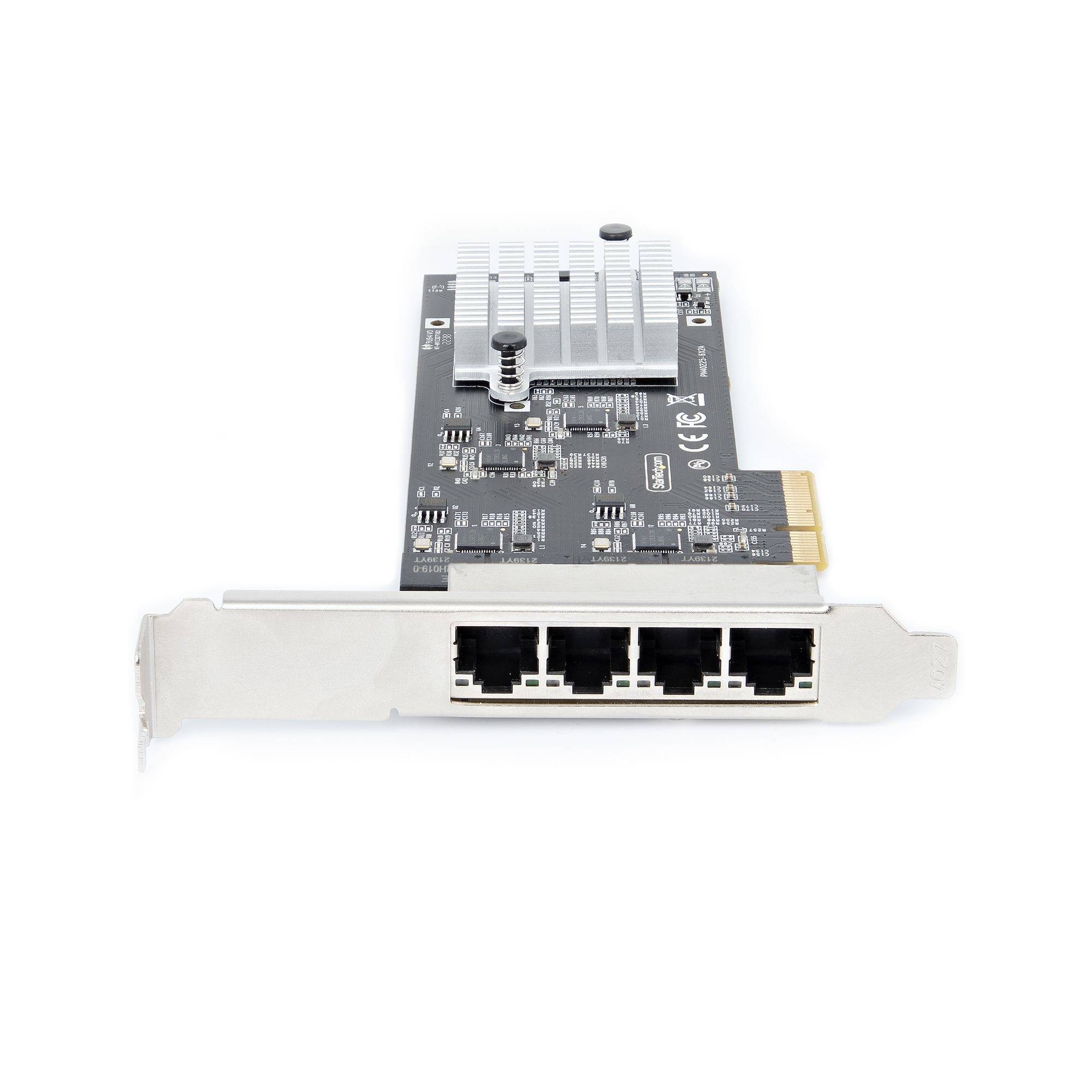 Rca Informatique - image du produit : 4-PORT 2.5G PCIE NETWORK CARD - QUAD NBASE-T ETHERNET CARD