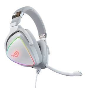 Rca Informatique - Image du produit : ROG DELTA WHITE GAMING HEADSET