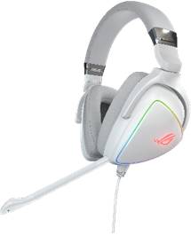 Rca Informatique - image du produit : ROG DELTA WHITE GAMING HEADSET