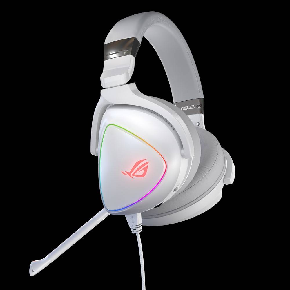 Rca Informatique - image du produit : ROG DELTA WHITE GAMING HEADSET