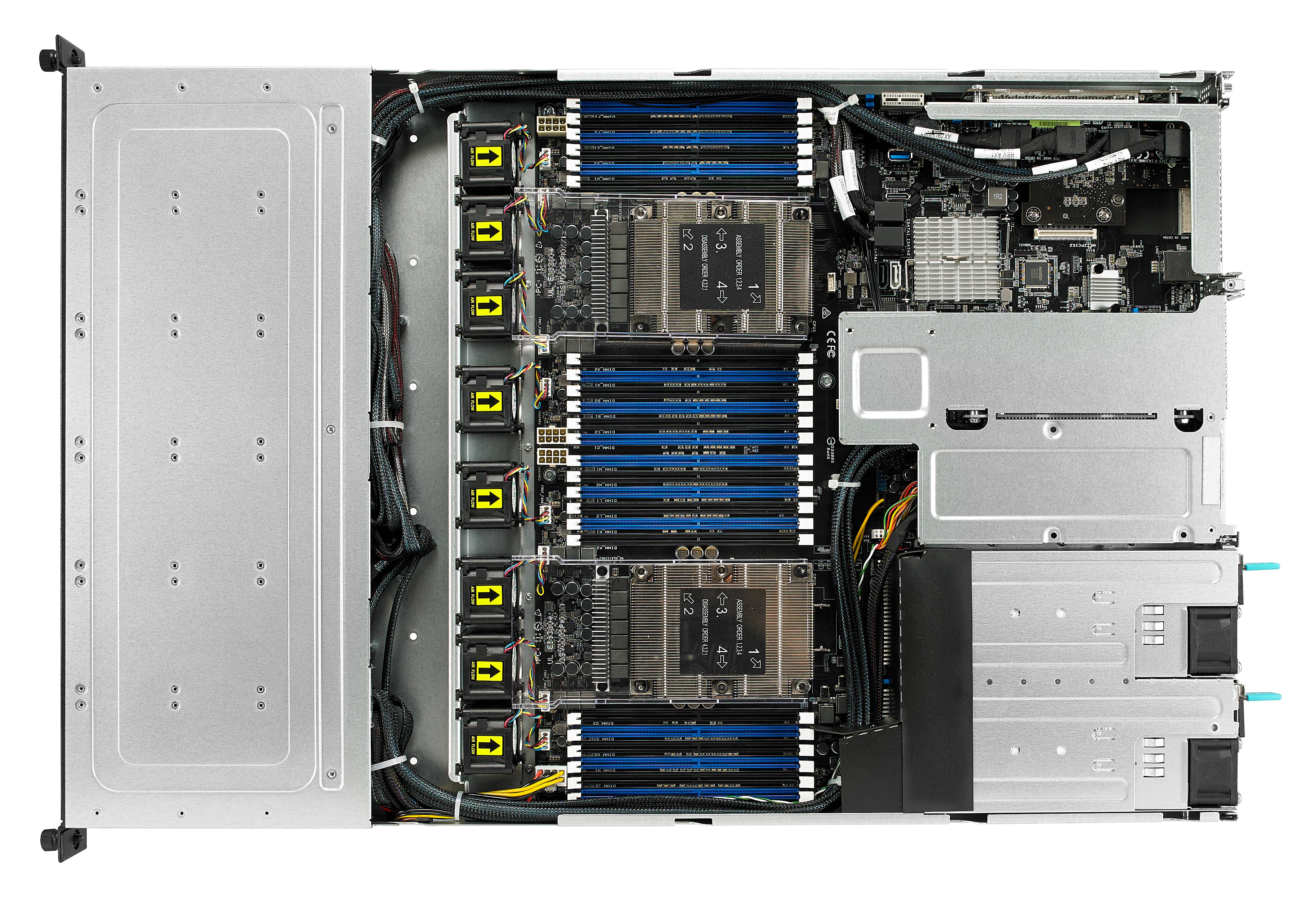 Rca Informatique - image du produit : RS700-E9-RS12 RACKSERVER 1U BAREBONE