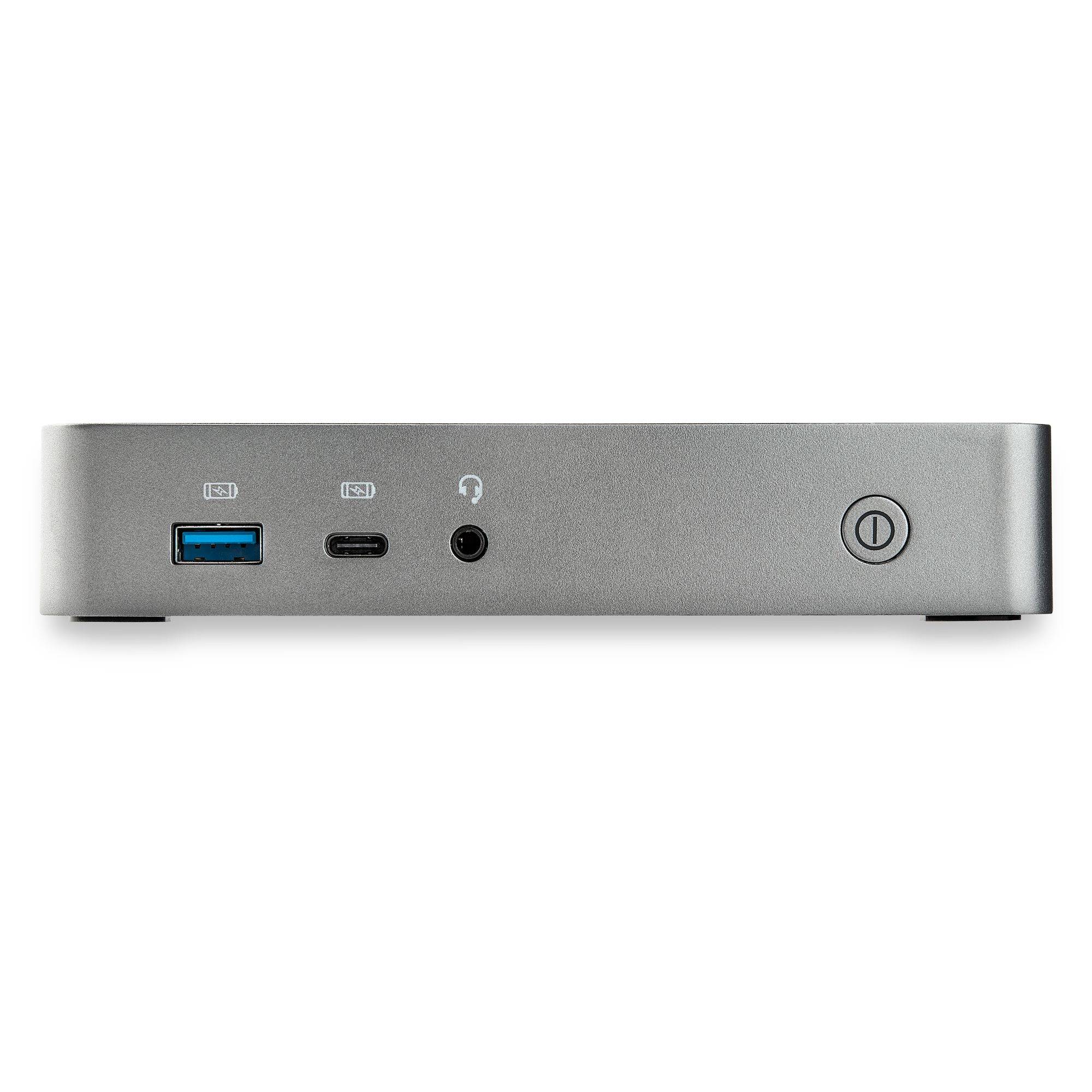 Rca Informatique - image du produit : USB-C DOCK FOR 2 HDMI MONITORS 60W PD GBE