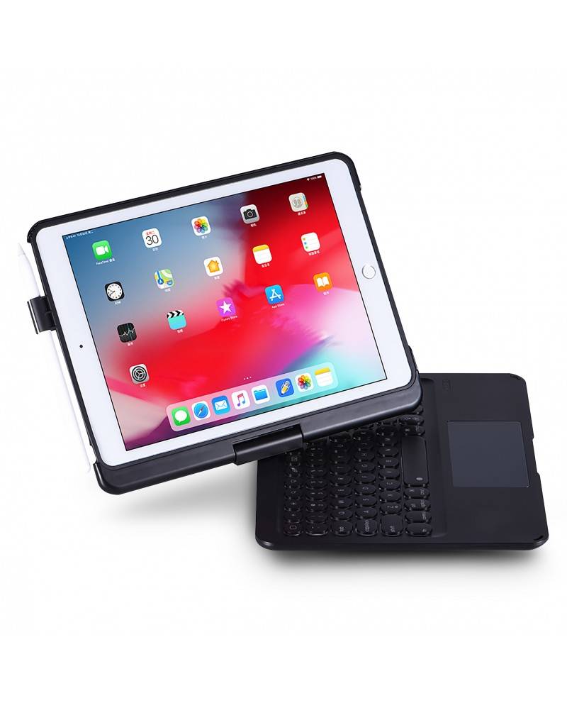 Rca Informatique - image du produit : REINFORCE PORTFOLIO BLUETOOTH KEYBOARD FOR IPAD 10.2