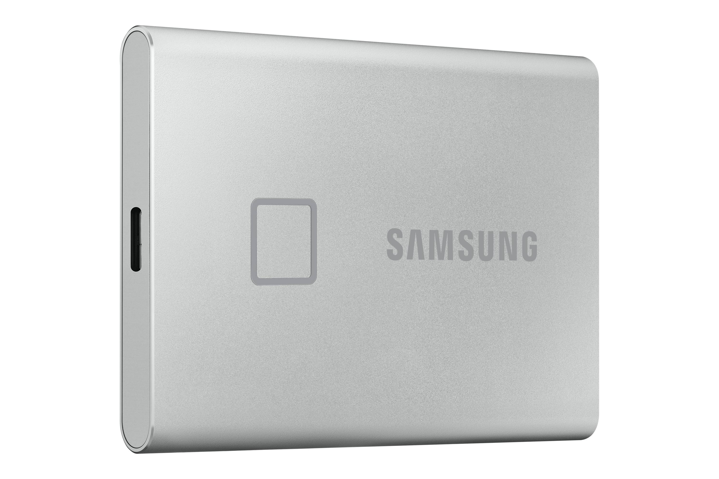 Rca Informatique - image du produit : SSD PORTABLE T7 TOUCH 500GB USB 3.2 GEN. 2 SILVER