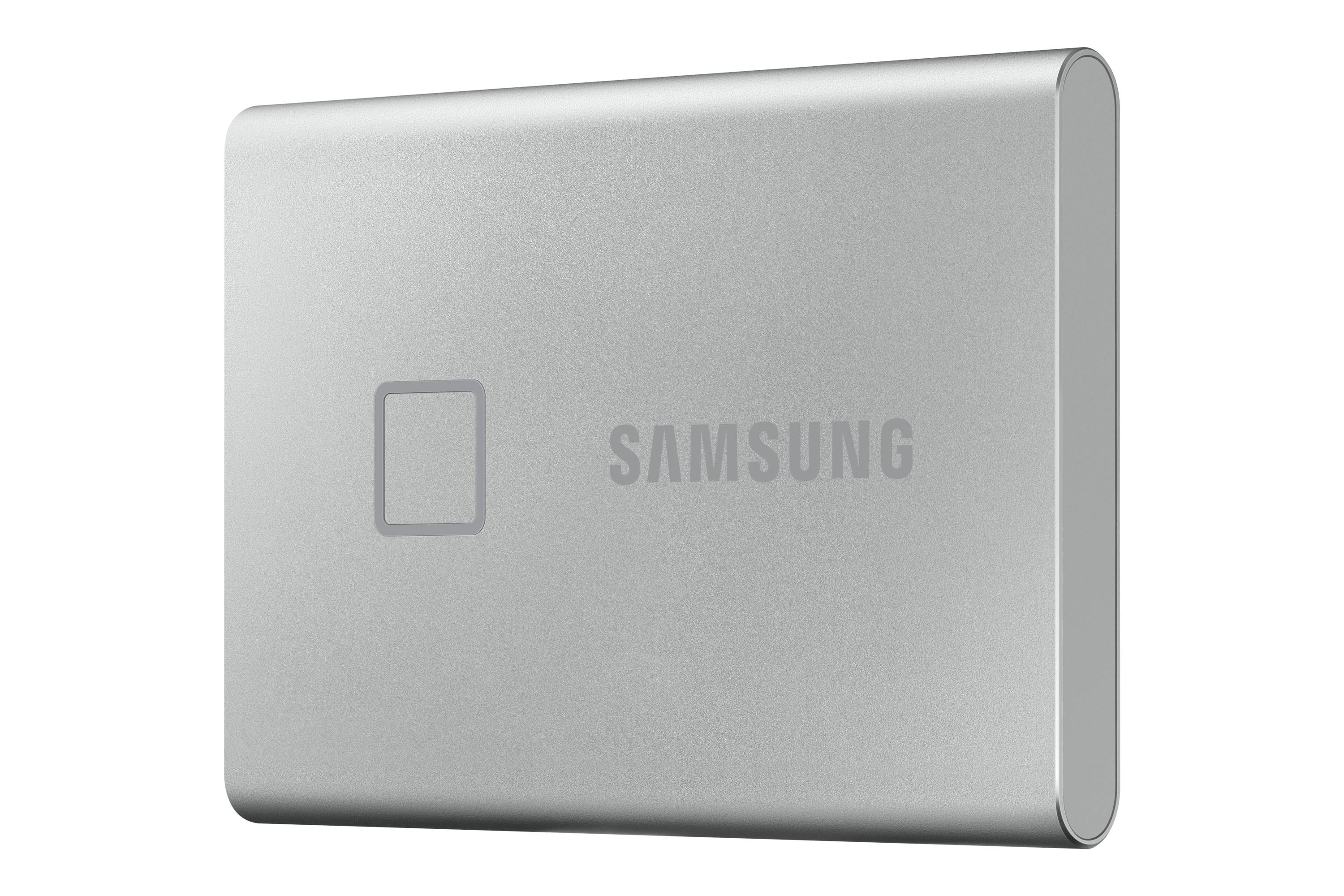 Rca Informatique - image du produit : SSD PORTABLE T7 TOUCH 500GB USB 3.2 GEN. 2 SILVER