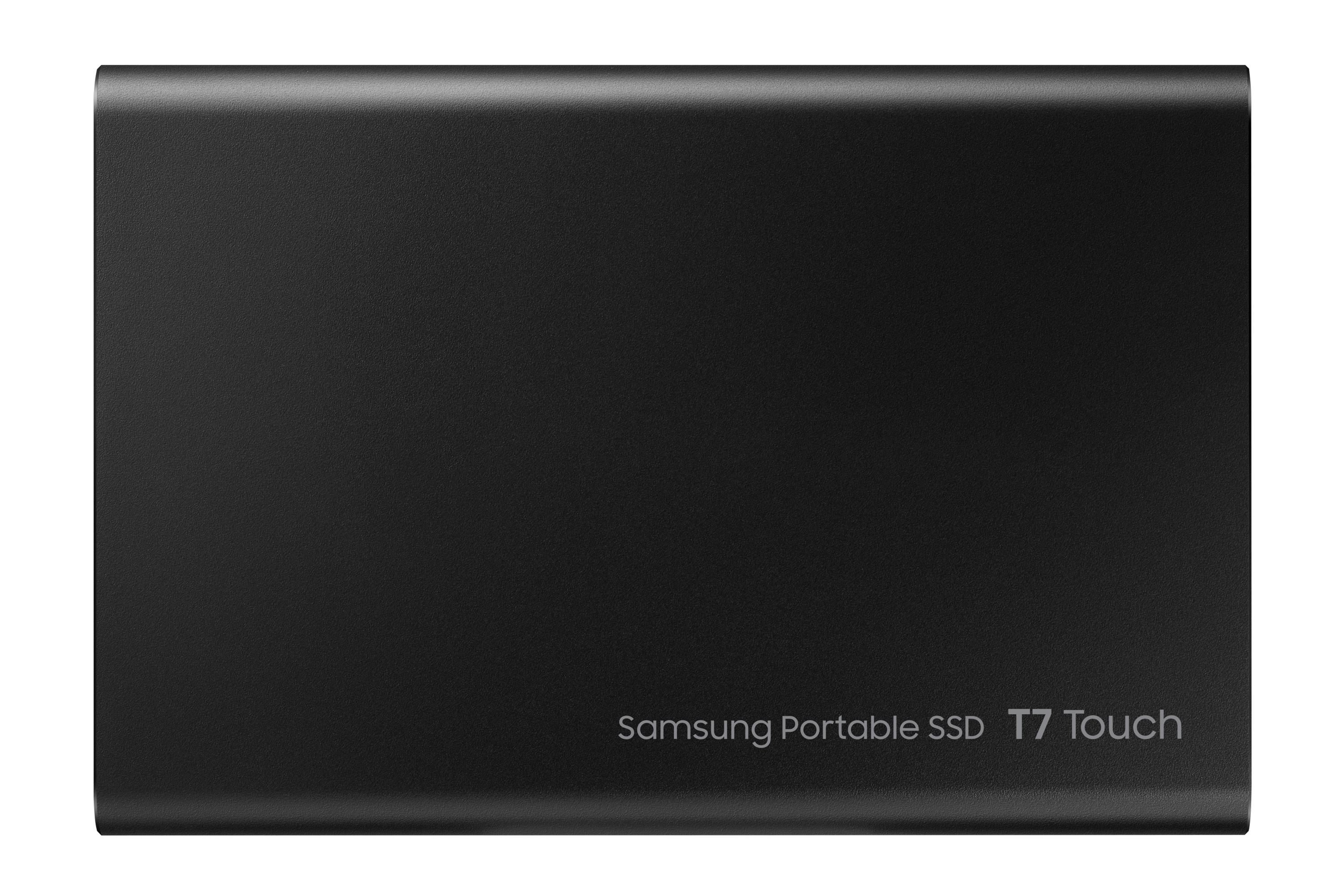 Rca Informatique - image du produit : SSD PORTABLE T7 TOUCH 2TB USB 3.2 GEN. 2 BLACK