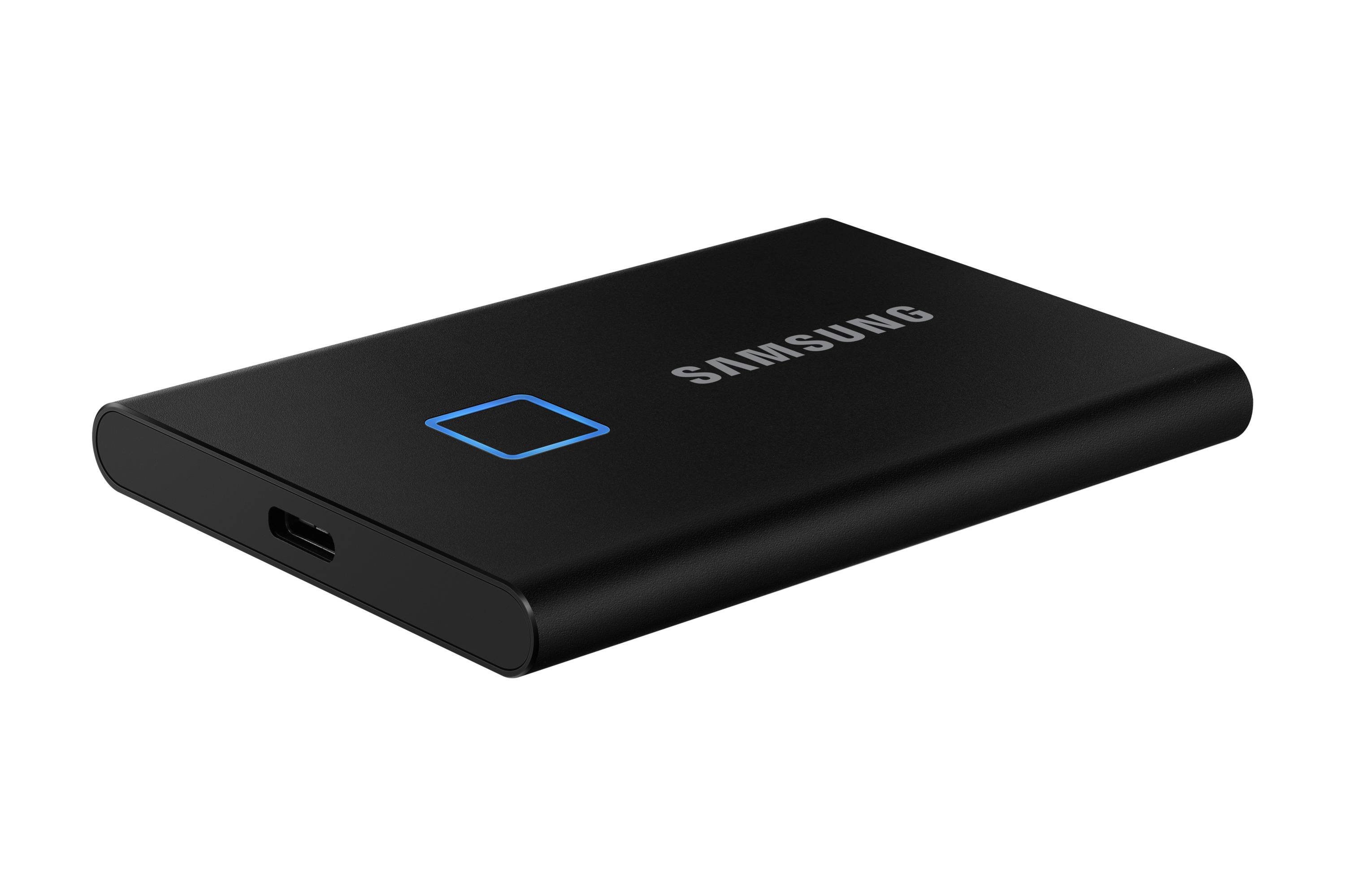 Rca Informatique - image du produit : SSD PORTABLE T7 TOUCH 1TB USB 3.2 GEN. 2 BLACK