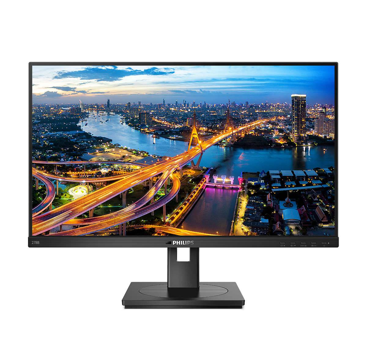 Rca Informatique - image du produit : 278B1/00 27IN IPS 4K UHD 350CD 4MS/2HDMI/DP/4USB 3.2/USB-B/HAS