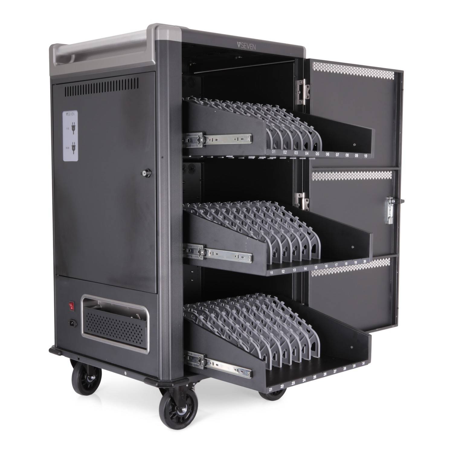 Rca Informatique - image du produit : CHARGE CART 30 DEVICE SCHUKO SECURE STORE CHARGE MOBILE PC