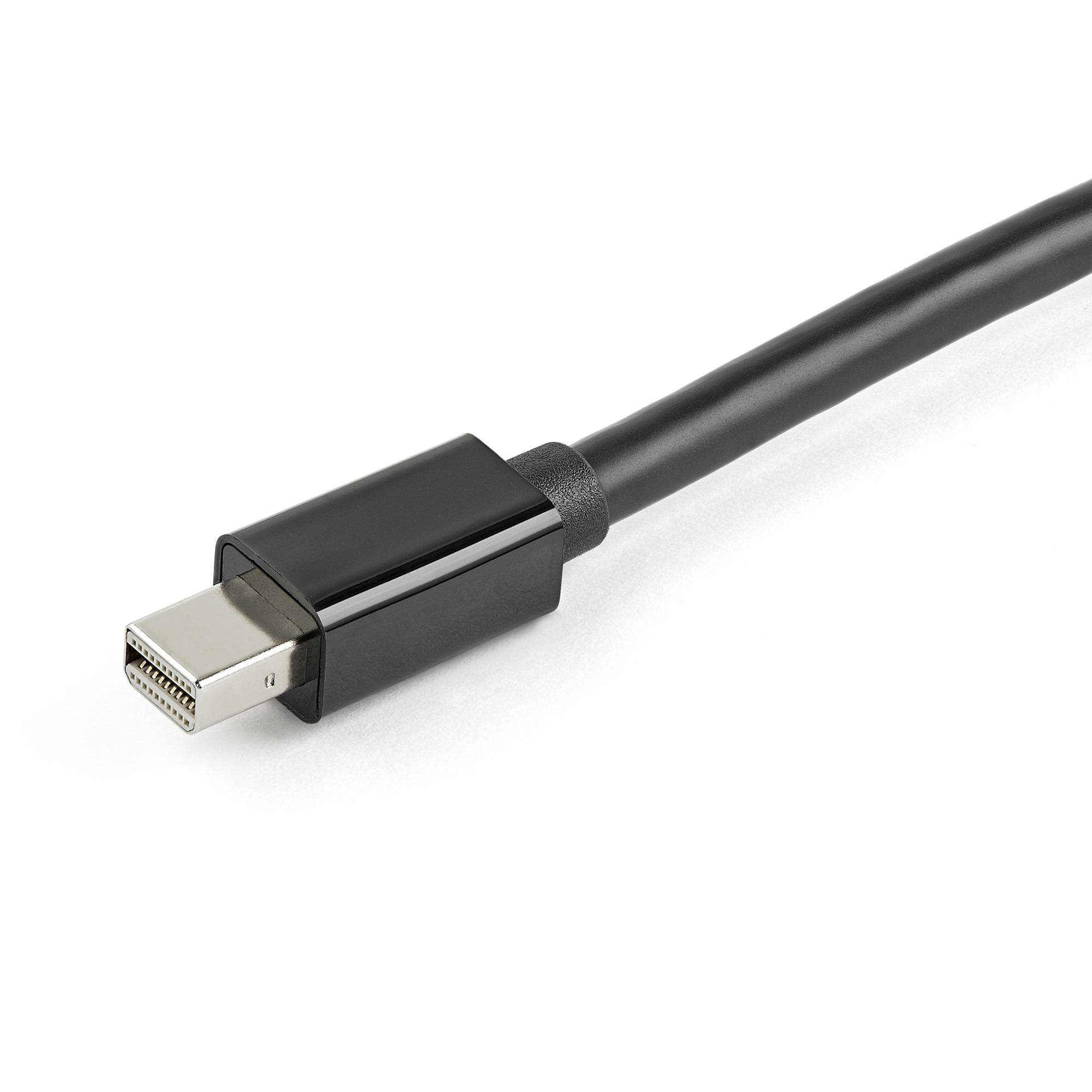 Rca Informatique - image du produit : 3.3FT HDMI TO MINI DISPLAYPORT CABLE - 4K 30HZ - USB-POWERED