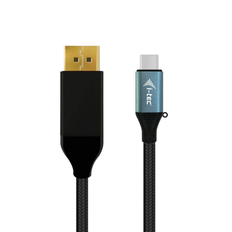 Rca Informatique - image du produit : USB-C DP CABLE 4K/60HZ 2M CABLE ADAPTER