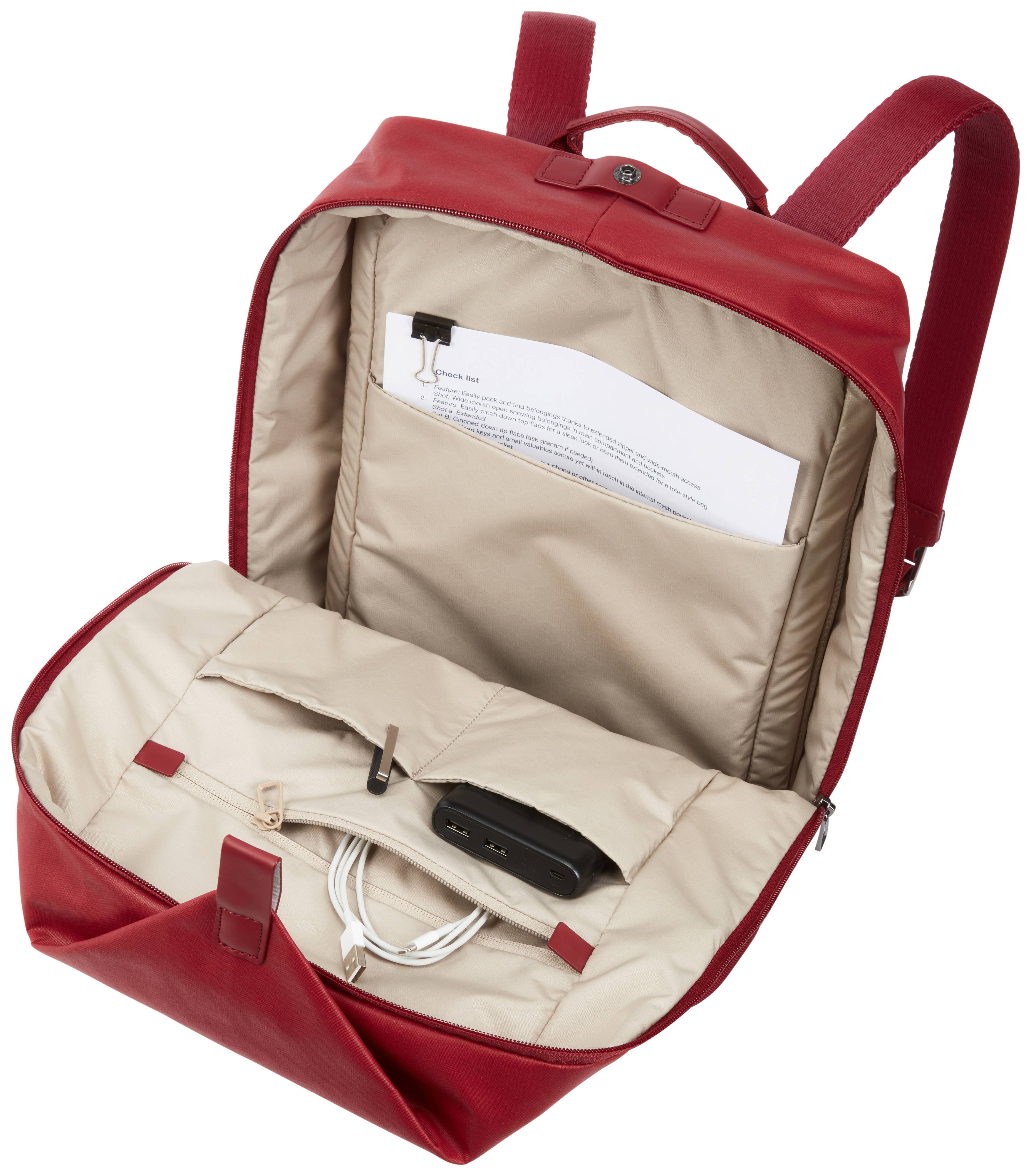 Rca Informatique - image du produit : SPIRA BACKPACK RIO RED .