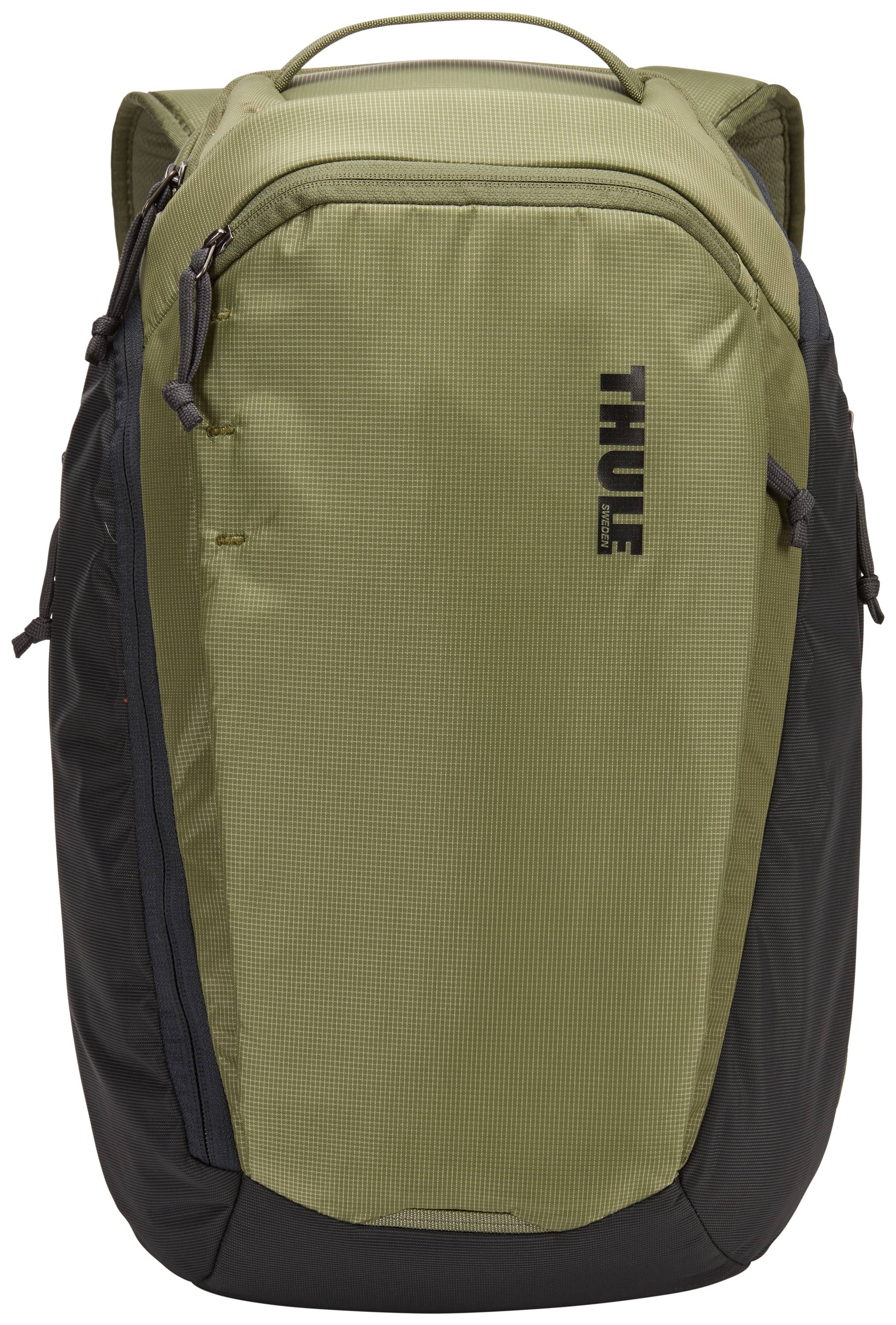 Rca Informatique - image du produit : THULE ENROUTE BACKPACK 23L OLIVINE OBSIDIAN