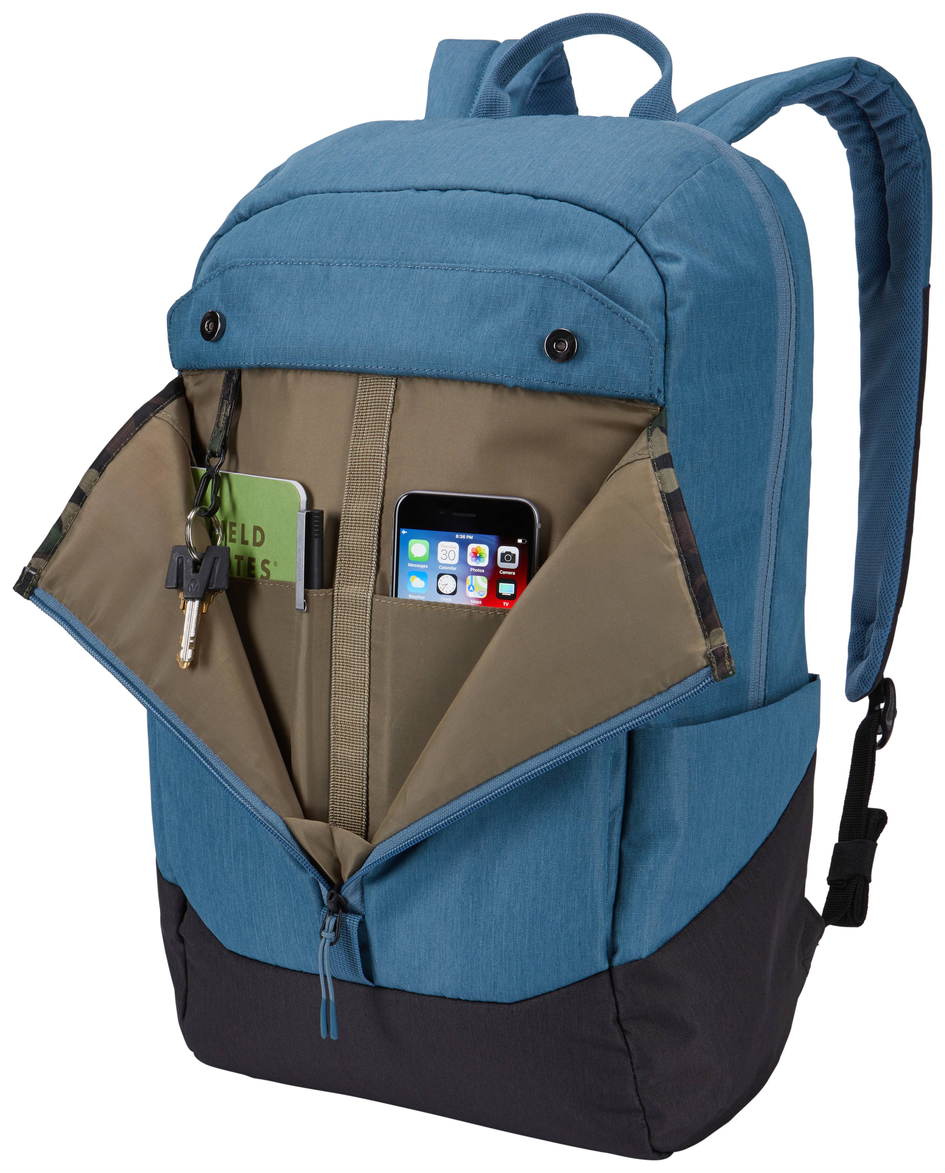 Rca Informatique - image du produit : THULE LITHOS BACKPACK 20L BLUE