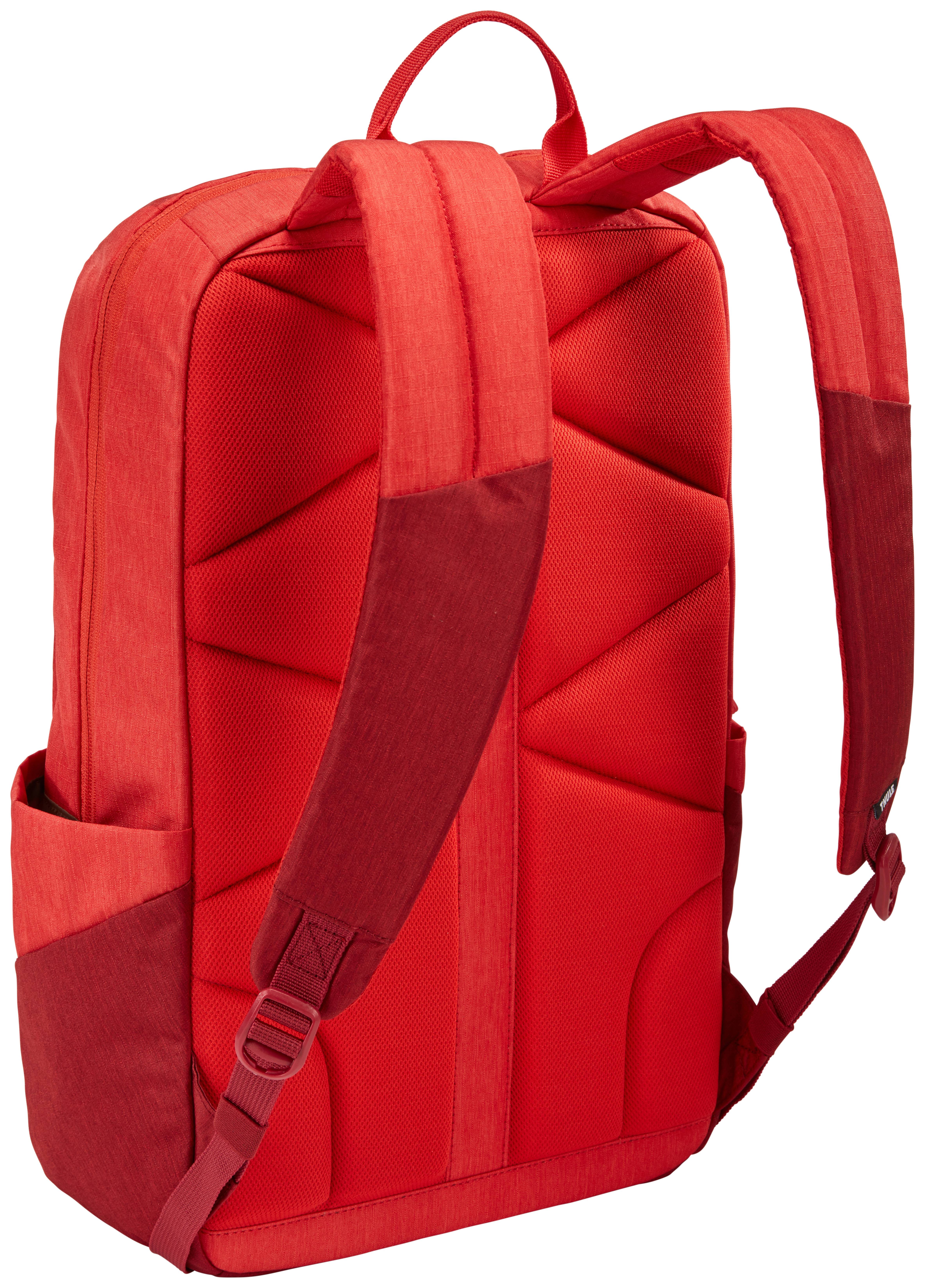 Rca Informatique - image du produit : THULE LITHOS BACKPACK 20L LAVERED RED FEATHER