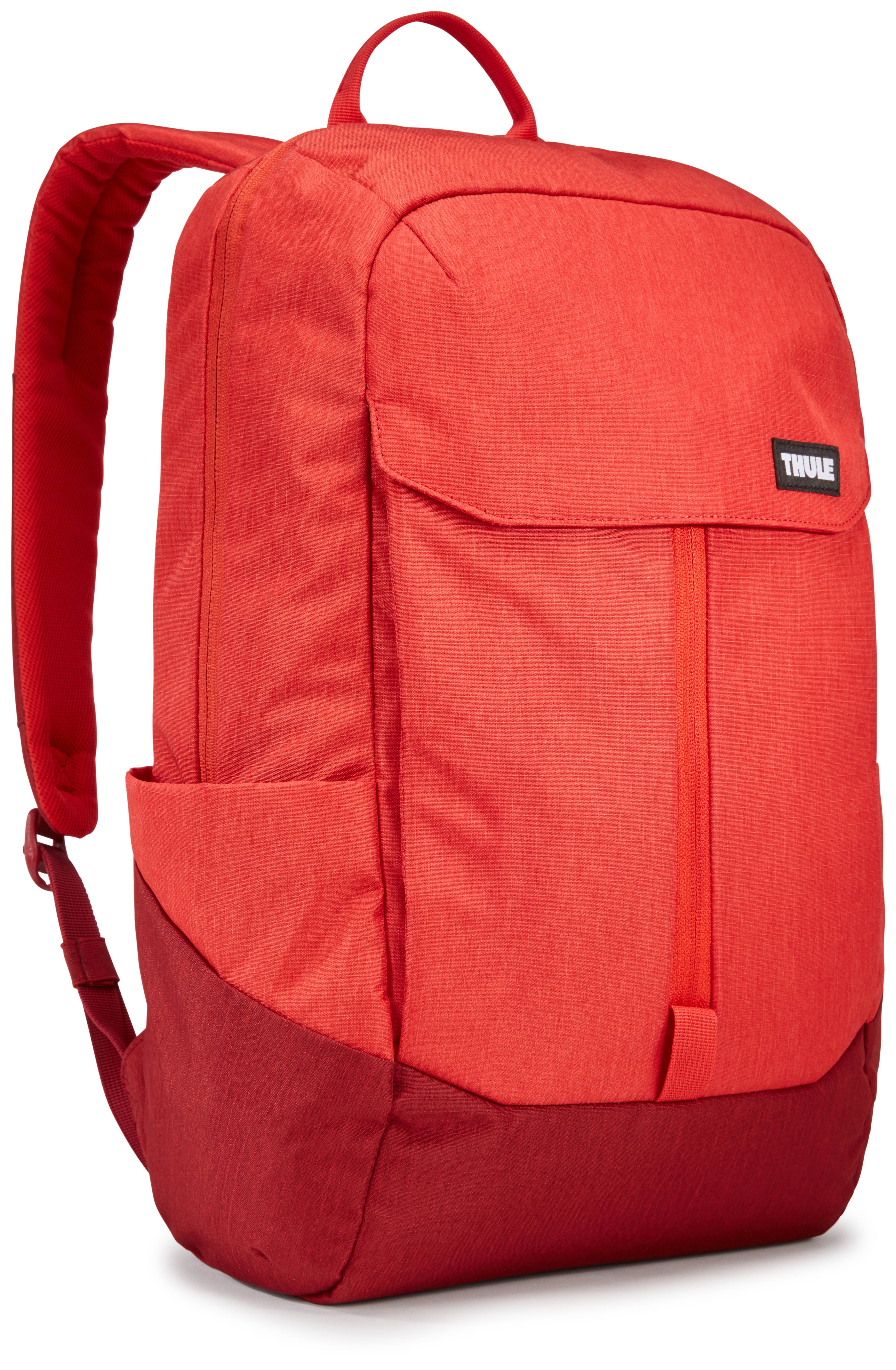 Rca Informatique - image du produit : THULE LITHOS BACKPACK 20L LAVERED RED FEATHER