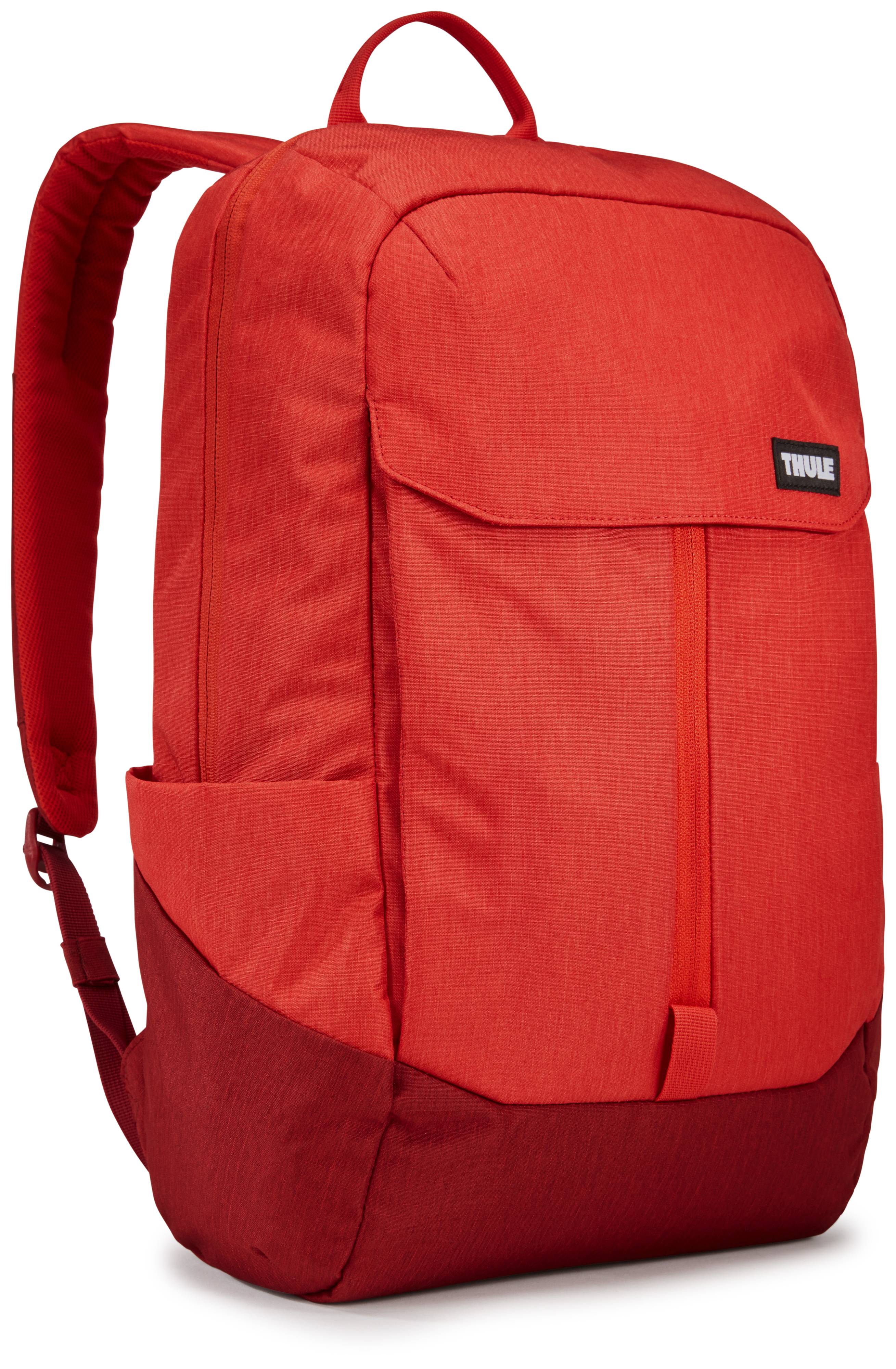 Rca Informatique - image du produit : THULE LITHOS BACKPACK 20L LAVERED RED FEATHER