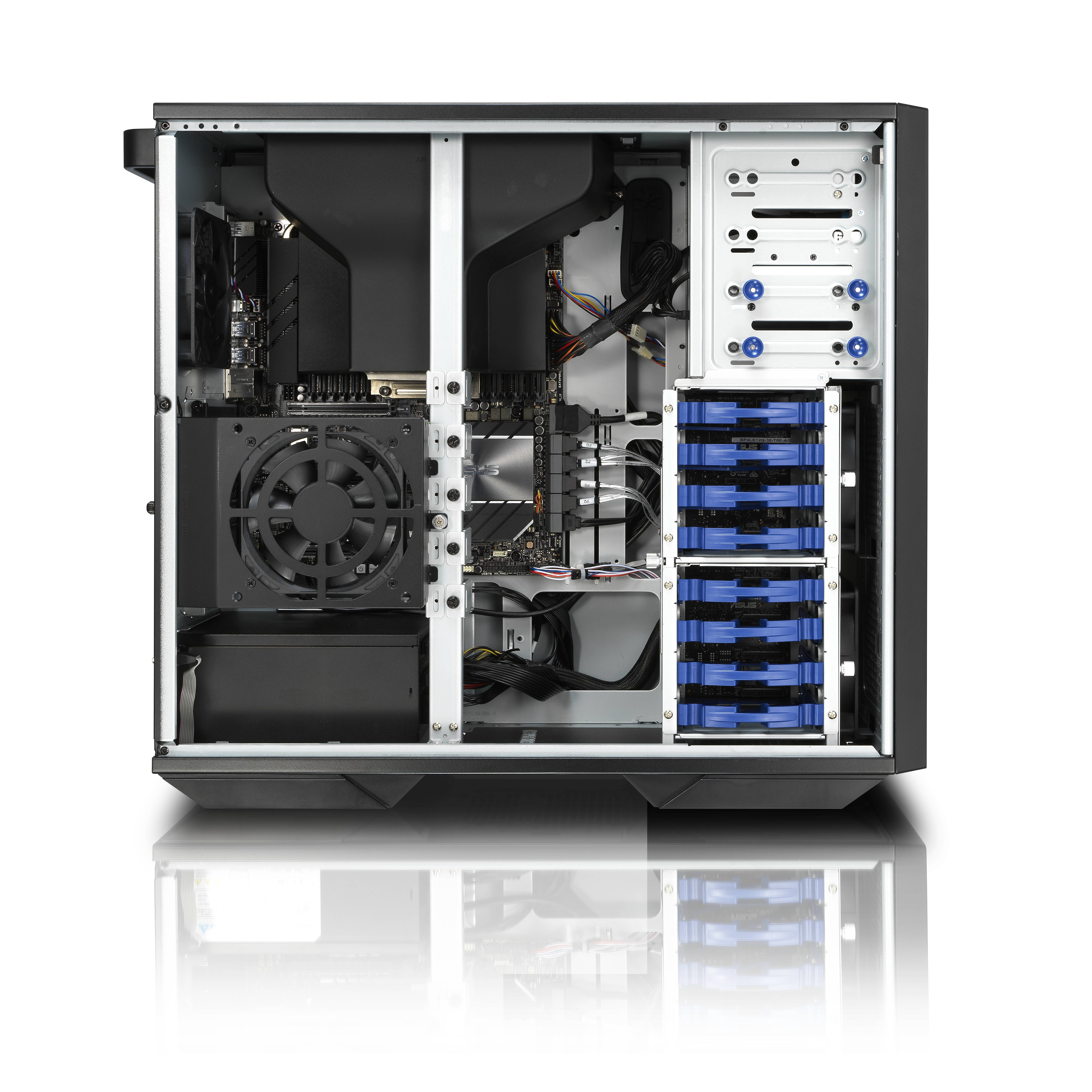 Rca Informatique - image du produit : TS300-E10-PS4 RACKSERVER 5U/1CPU BAREBONE