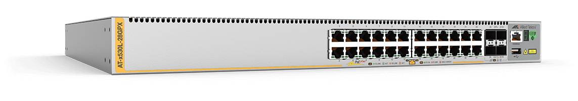 Rca Informatique - Image du produit : L3 STACKSWITCH 2410/100/1000TPOE+SFP DUAL PSU E