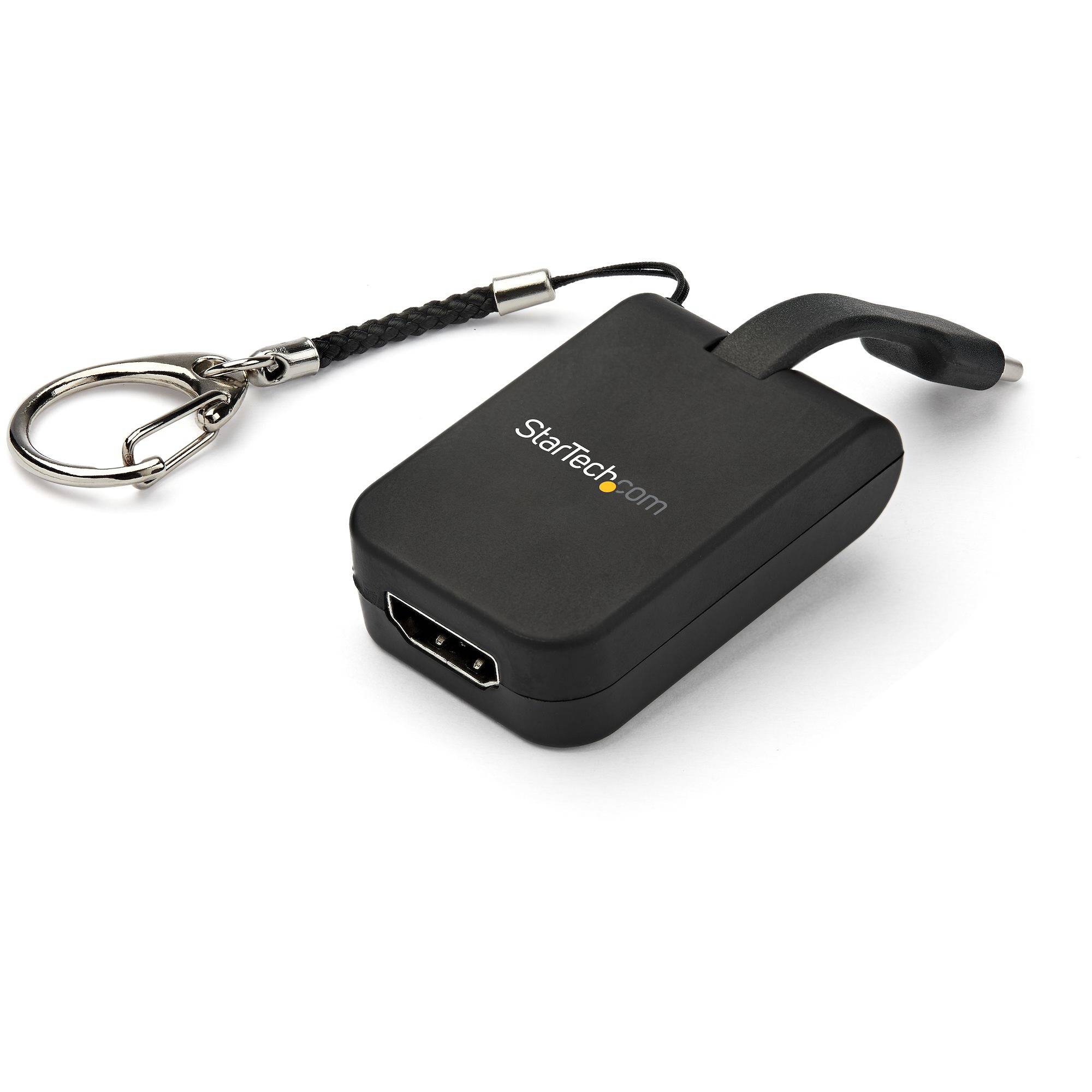 Rca Informatique - Image du produit : PORTABLE USB C TO HDMI ADAPTER QUICK-CONNECT KEYCHAIN 4K 30HZ