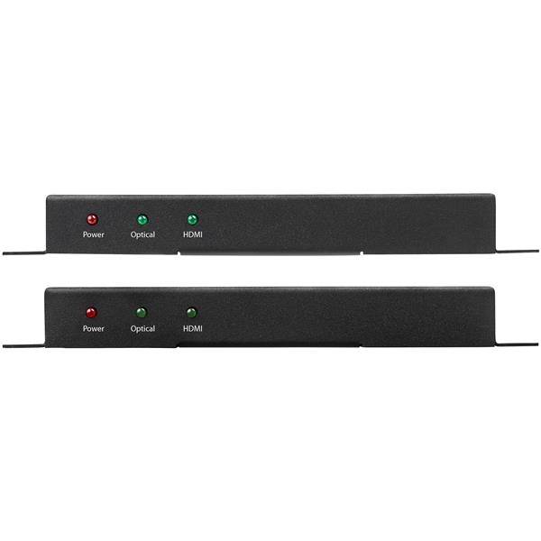 Rca Informatique - image du produit : HDMI OVER FIBER EXTENDER - 4K - HDMI 2.0B - 7.1 SURROUND SOUND