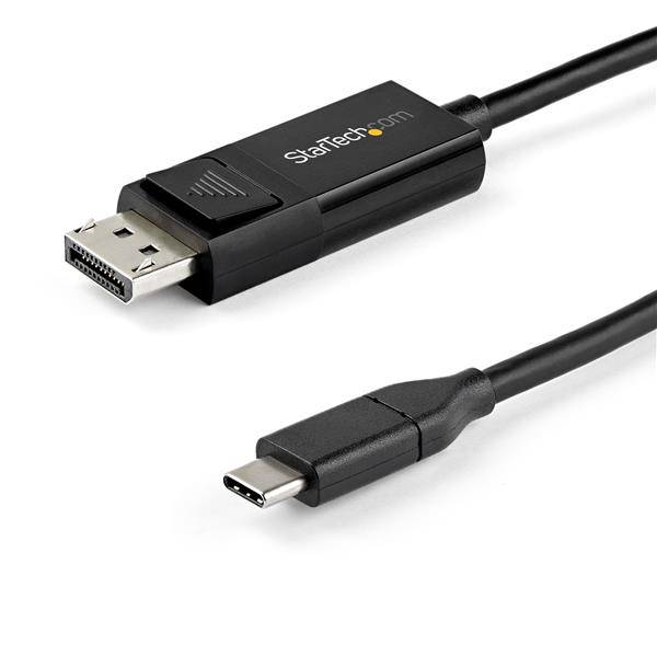 Rca Informatique - Image du produit : 3.3 FT. USB C TO DISPLAYPORT 1.4 CABLE-BIDIRECTIONAL-8K 30HZ