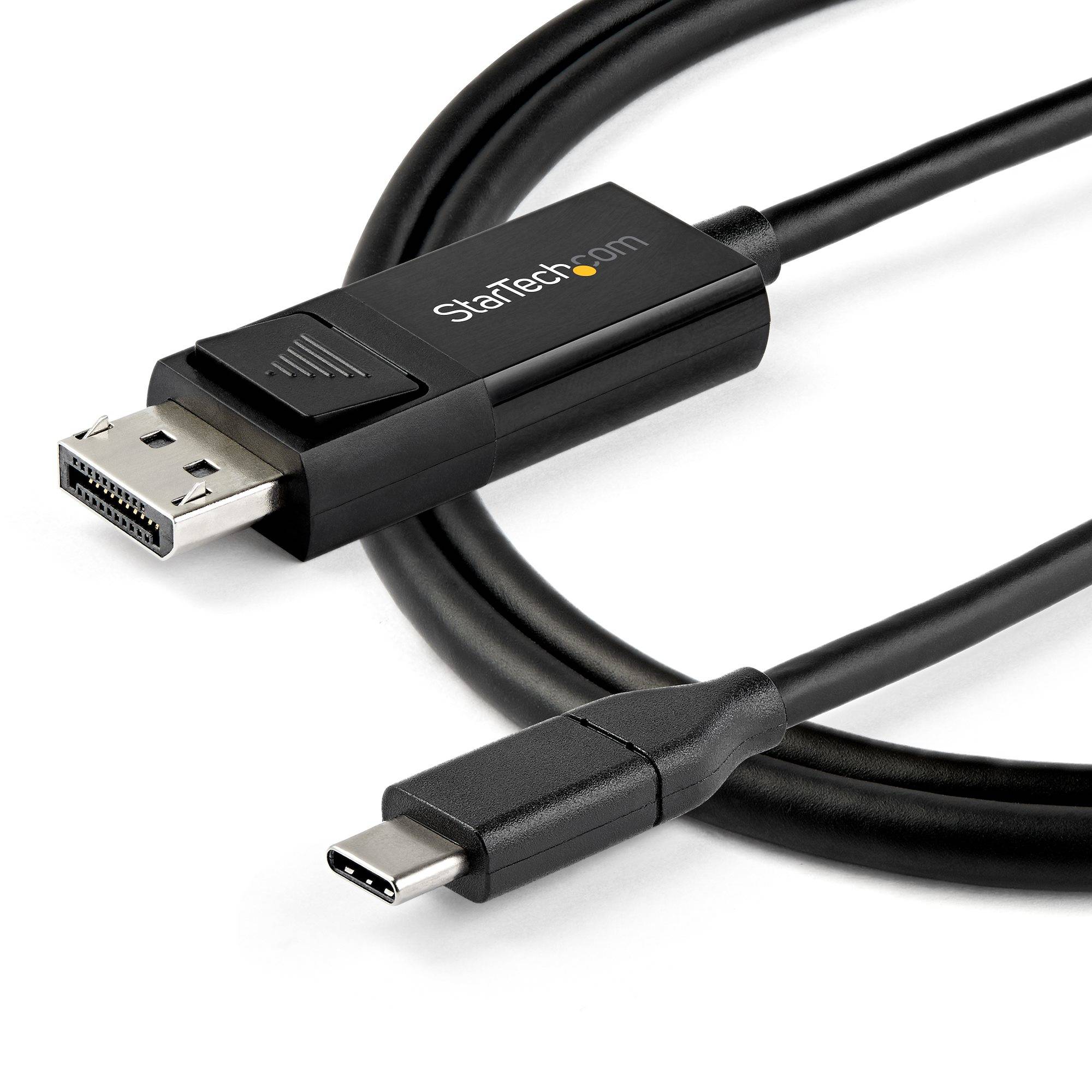 Rca Informatique - image du produit : 6.6 FT. USB C TO DISPLAYPORT 1.4 CABLE-BIDIRECTIONAL-8K 30HZ