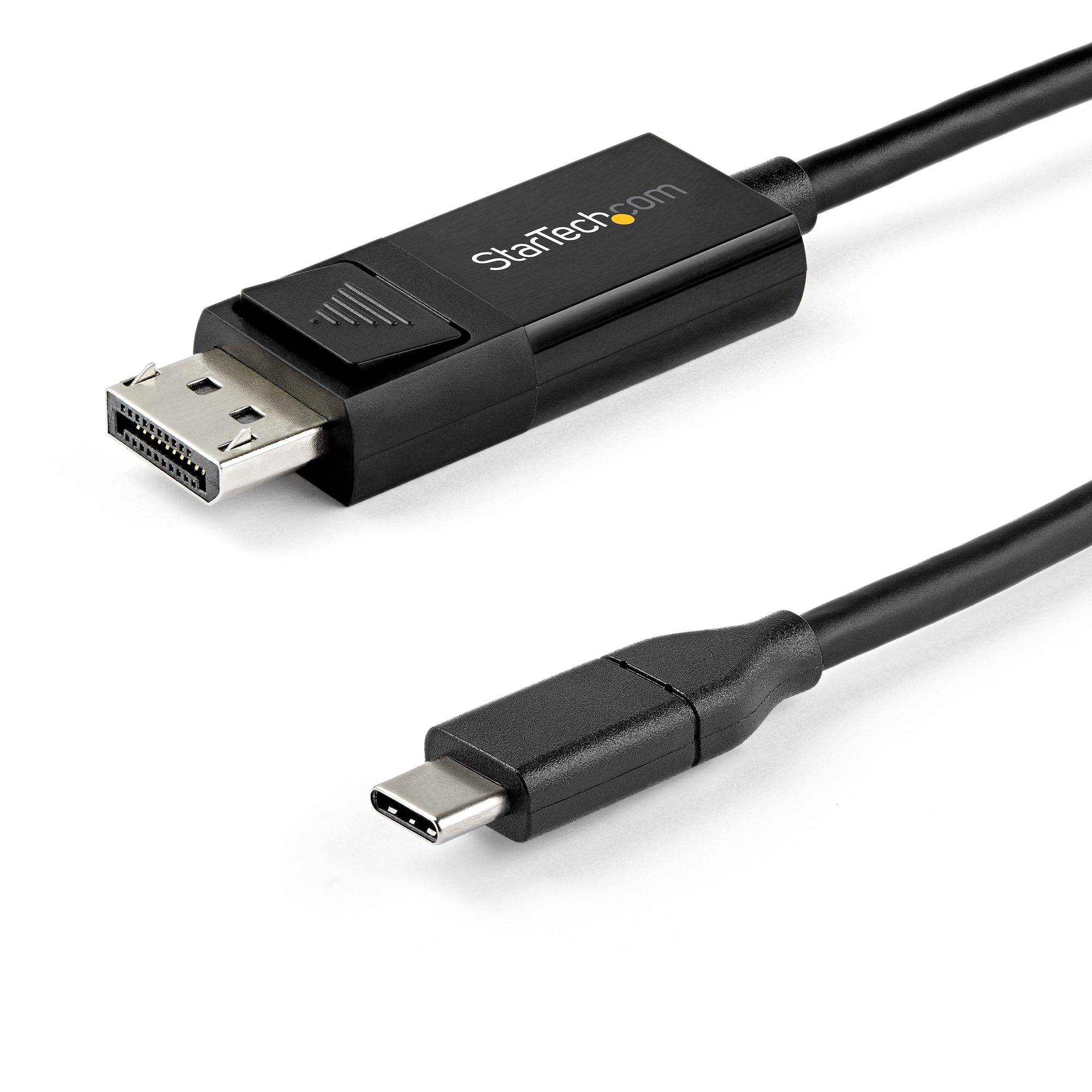 Rca Informatique - image du produit : 3.3 FT. USB C TO DISPLAYPORT 1.4 CABLE-BIDIRECTIONAL-8K 30HZ