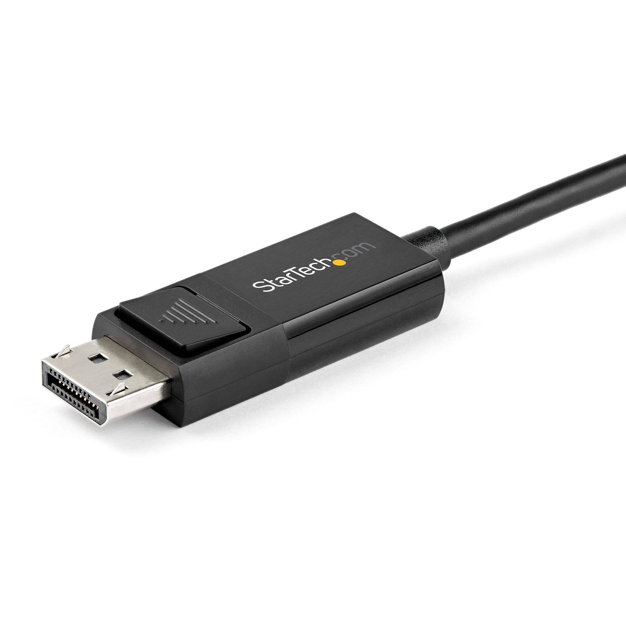 Rca Informatique - image du produit : 3.3 FT. USB C TO DISPLAYPORT 1.4 CABLE-BIDIRECTIONAL-8K 30HZ