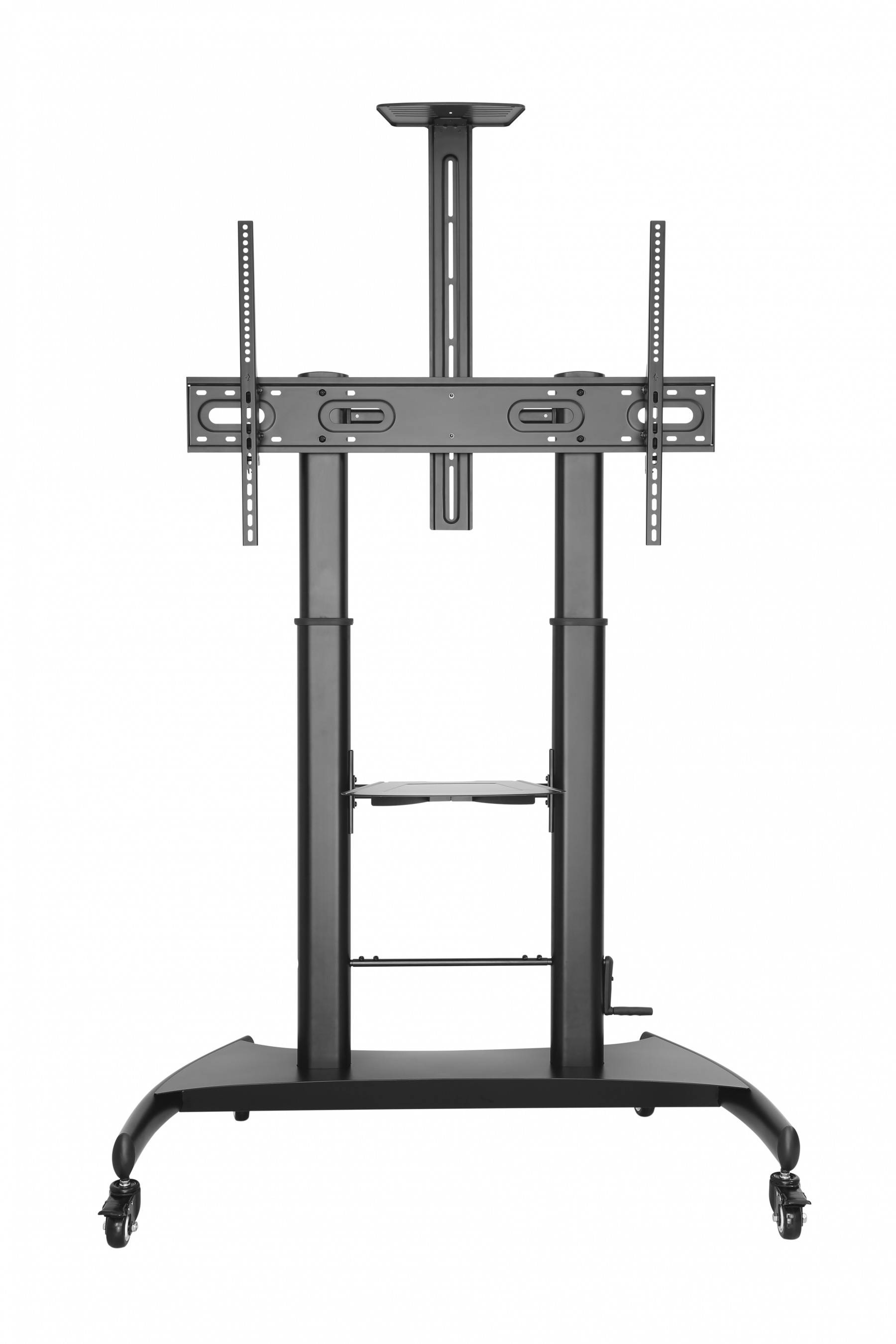 Rca Informatique - image du produit : HEIGHT ADJUSTABLE PRO TV CART UP TO 100IN SIZE DISPLAY