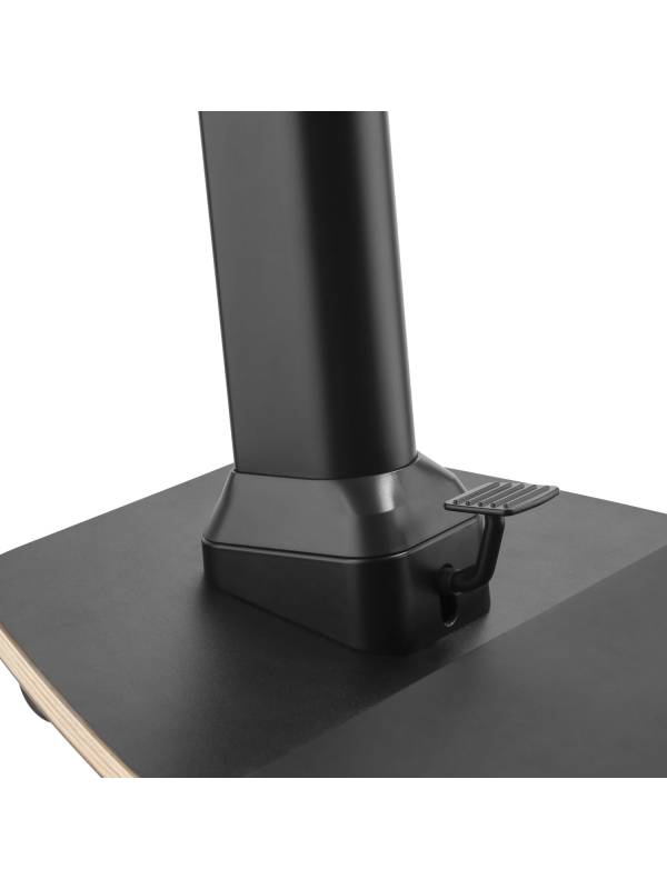 Rca Informatique - image du produit : CHAISE DE BUREAU ERGO REGLABLE TAPIS ANTI FATIGUE NOIR