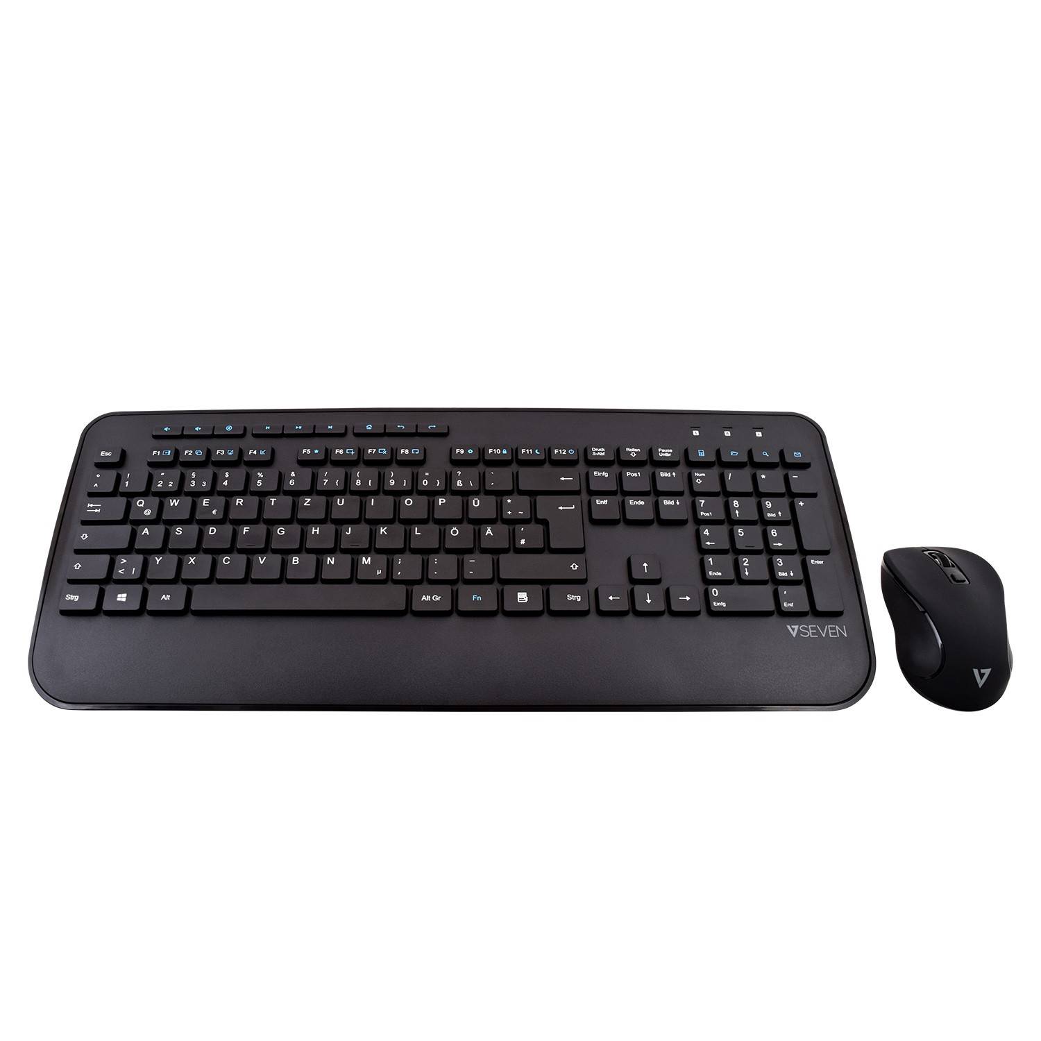 Rca Informatique - image du produit : PRO WIRELESS KB MOUSE COMBO DE FULL SIZE/PALM REST GERMAN GR