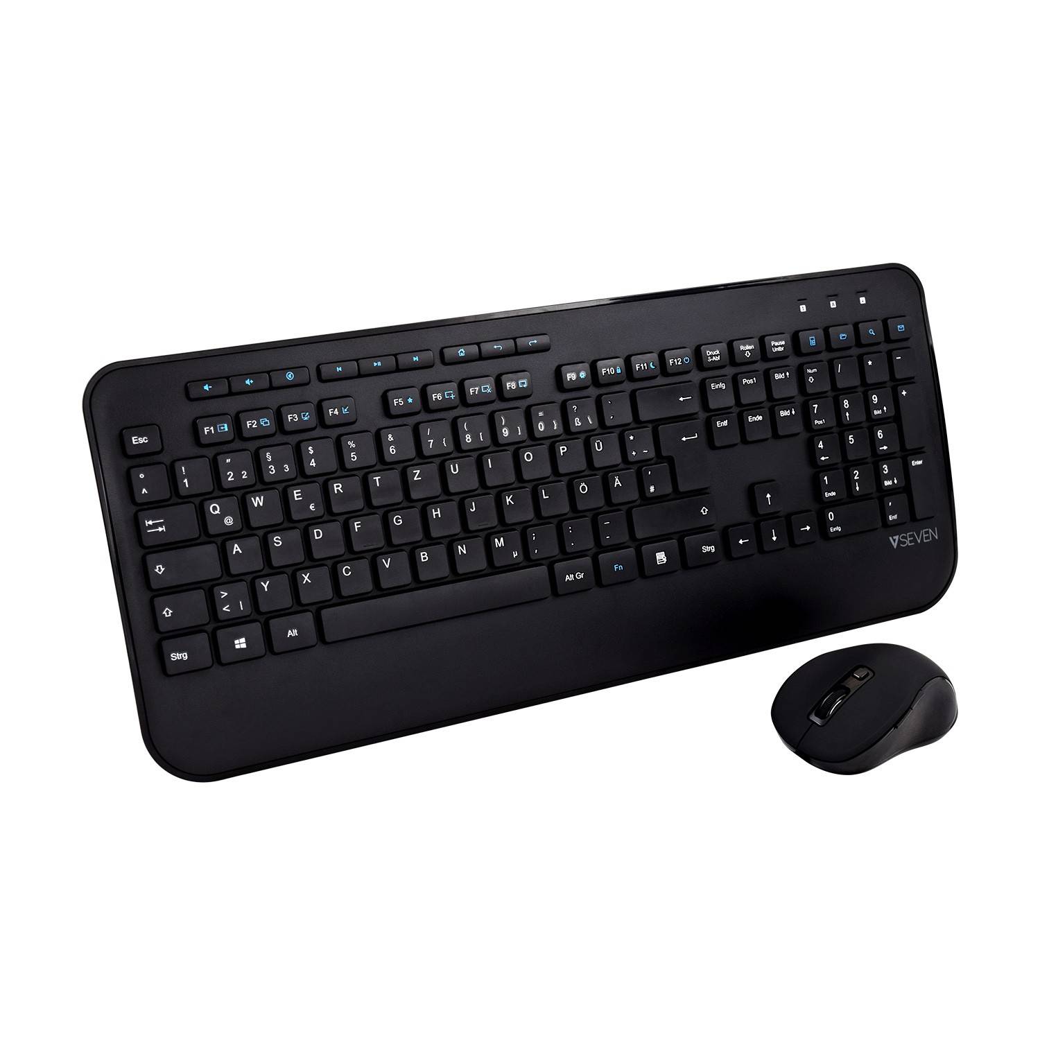 Rca Informatique - Image du produit : PRO WIRELESS KB MOUSE COMBO DE FULL SIZE/PALM REST GERMAN GR