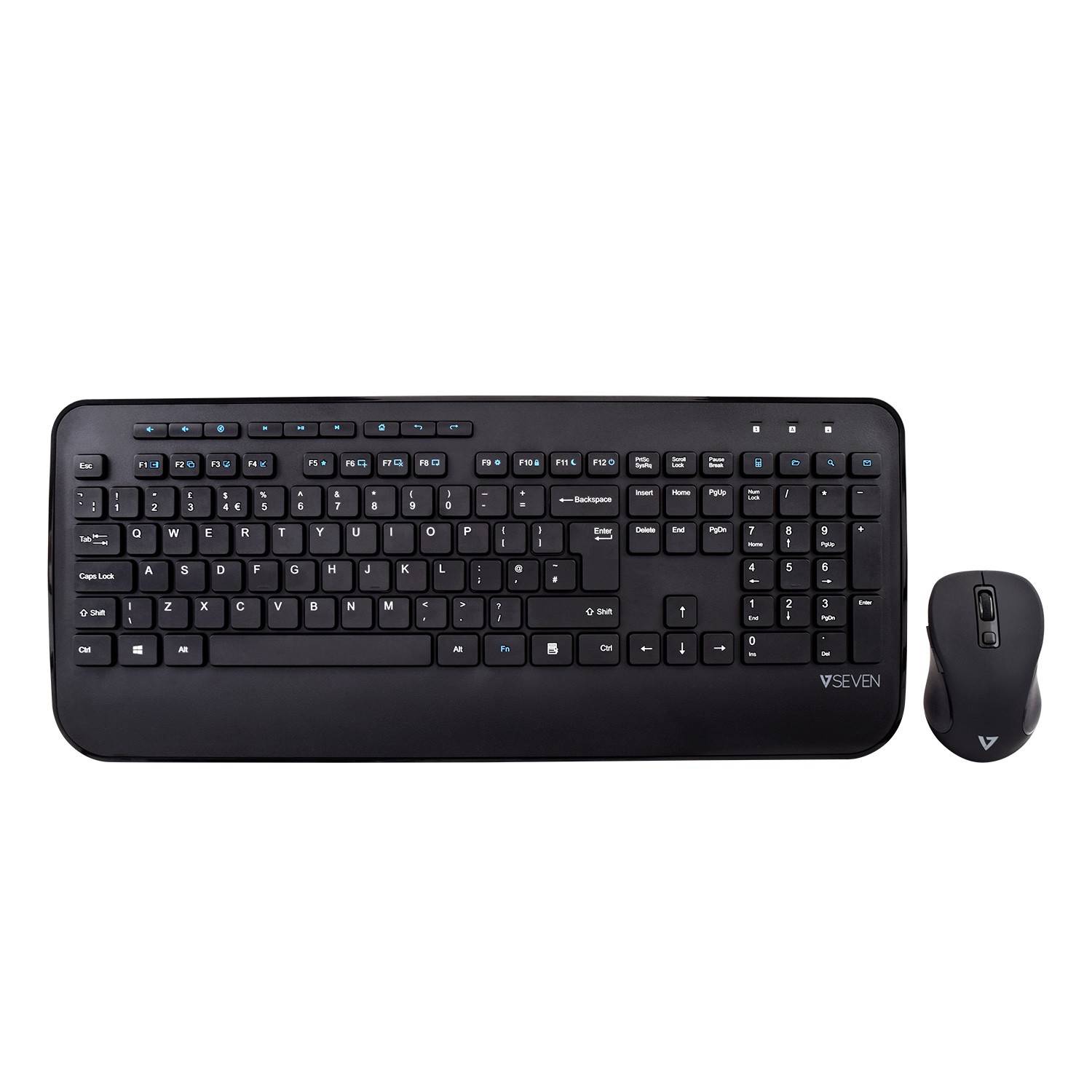 Rca Informatique - image du produit : PRO WIRELESS KB MOUSE COMBO UK FULL SIZE/PALM REST UK ENGLISH E