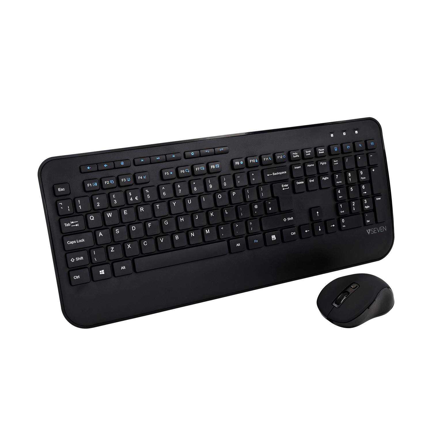 Rca Informatique - image du produit : PRO WIRELESS KB MOUSE COMBO UK FULL SIZE/PALM REST UK ENGLISH E