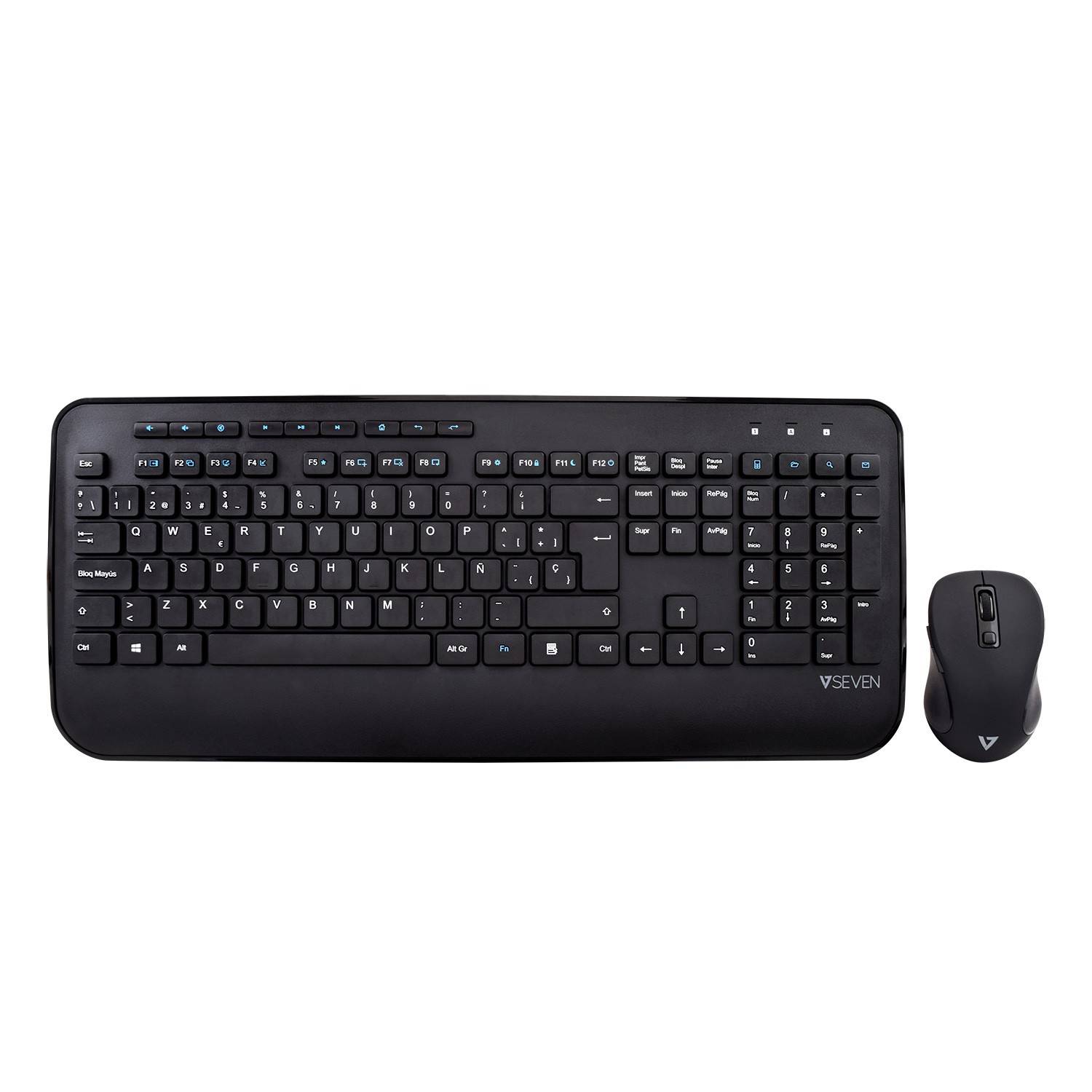 Rca Informatique - image du produit : PRO WIRELESS KB MOUSE COMBO ES FULL SIZE/PALMREST ES SPANISH SP